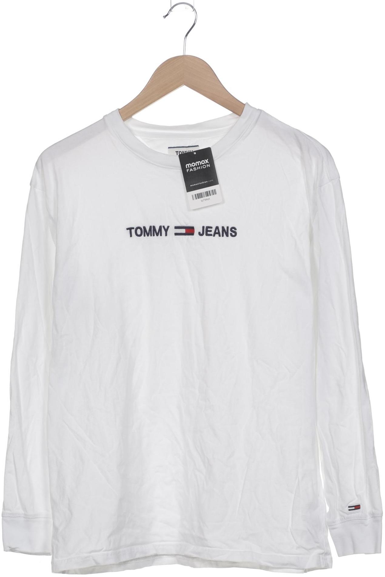 

Tommy Jeans Herren Langarmshirt, weiß, Gr. 56