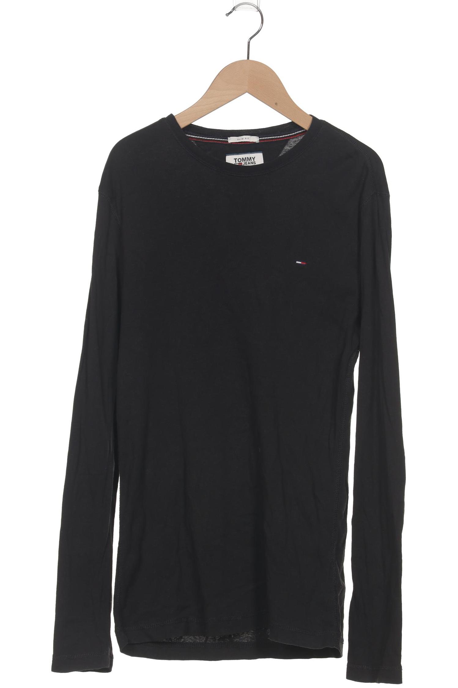 

Tommy Jeans Herren Langarmshirt, schwarz, Gr. 48