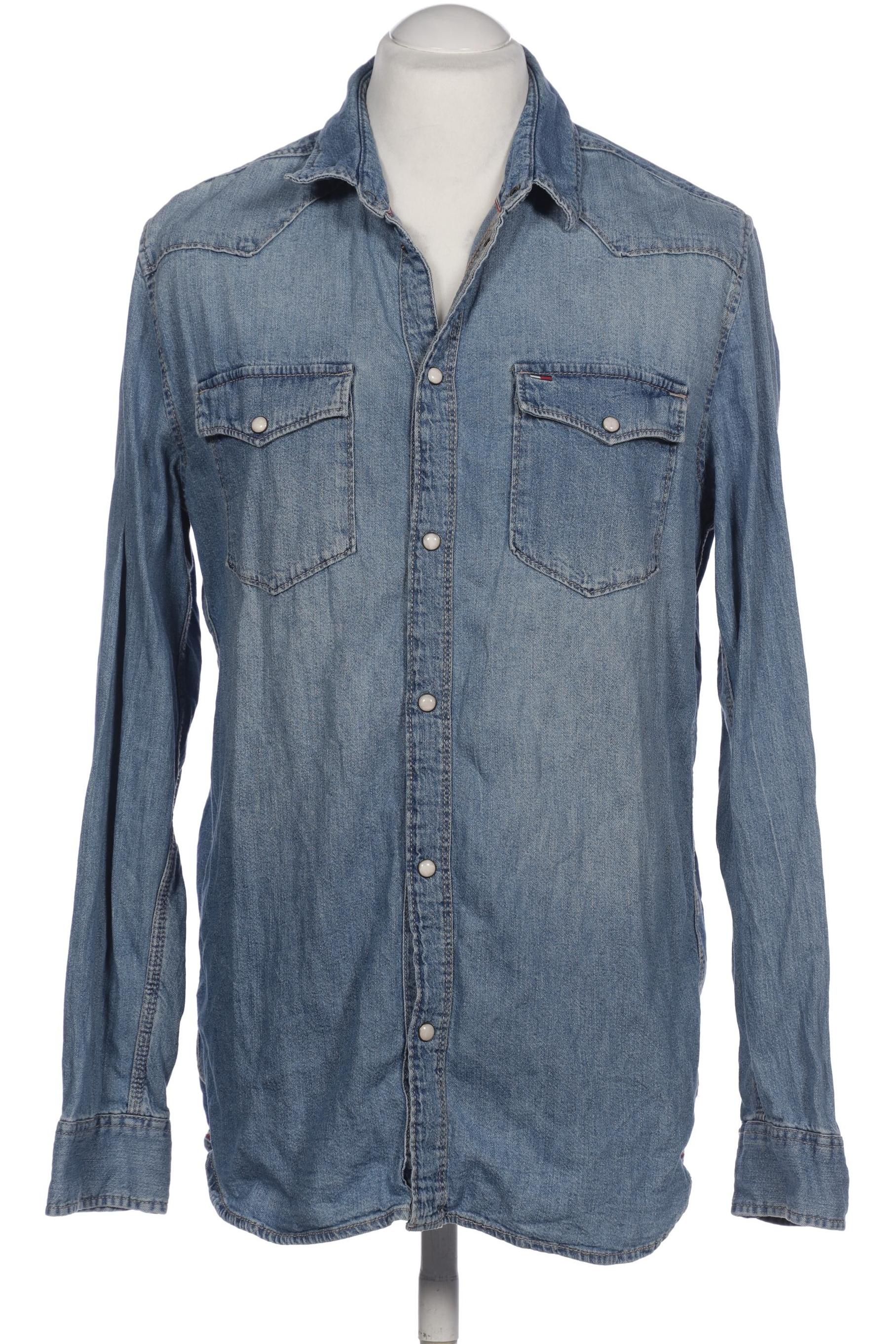 

Tommy Jeans Herren Hemd, blau, Gr. 52