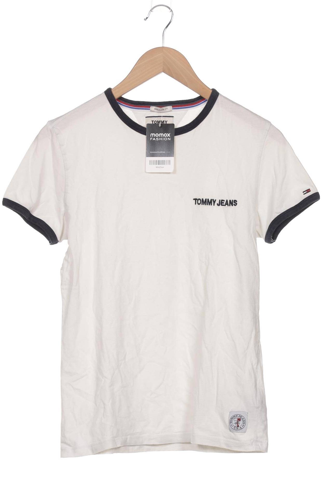 

Tommy Jeans Herren T-Shirt, cremeweiß, Gr. 46
