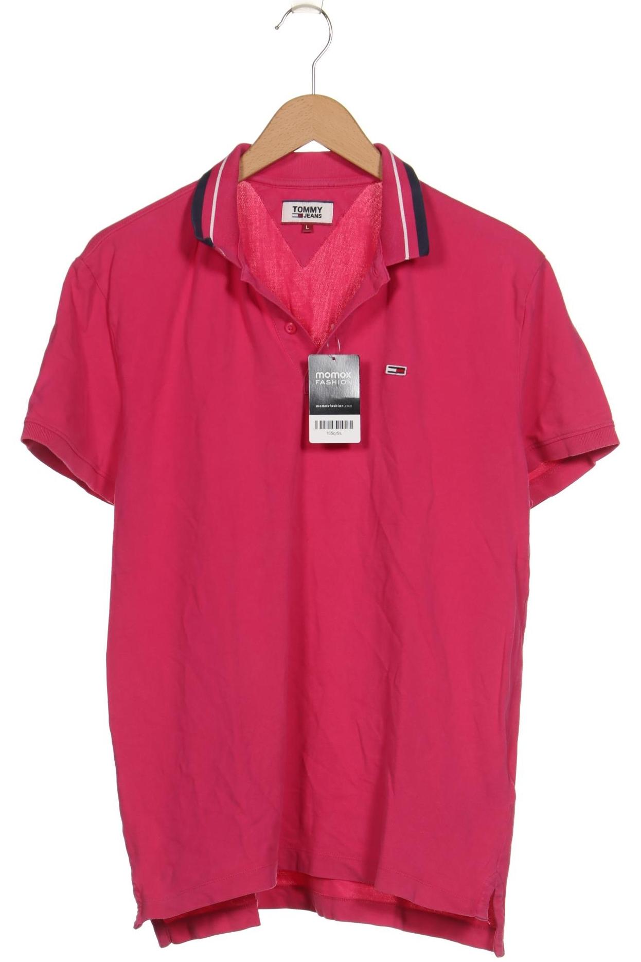 

Tommy Jeans Herren Poloshirt, pink, Gr. 52