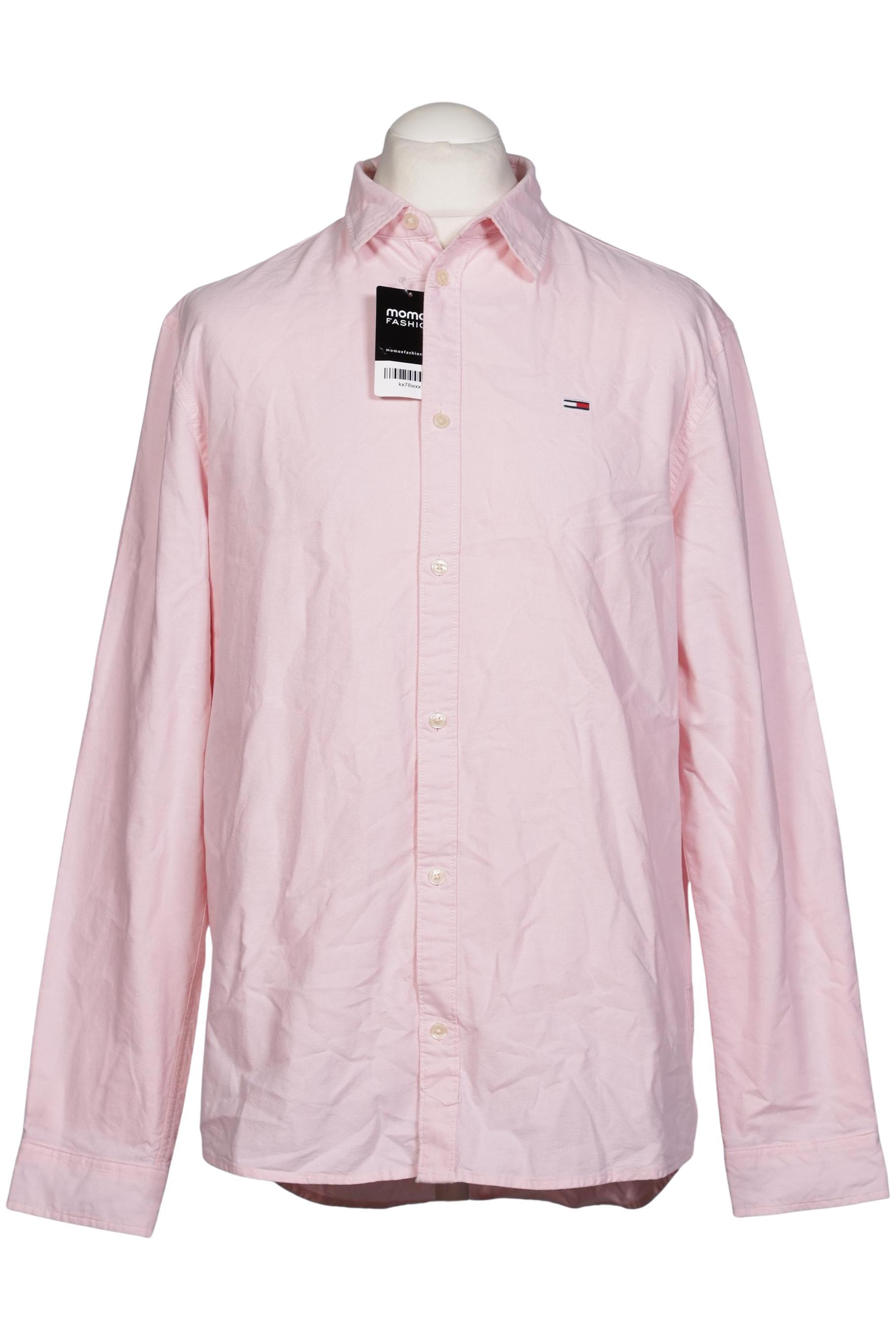 

Tommy Jeans Herren Hemd, pink, Gr. 52