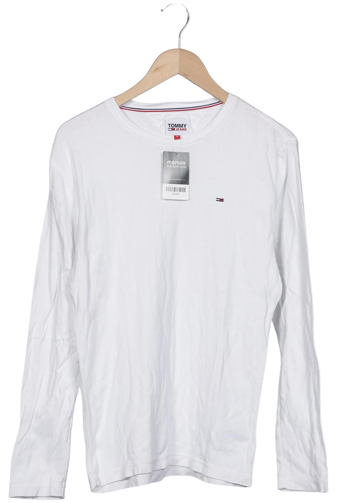 

Tommy Jeans Herren Langarmshirt, weiß, Gr. 48