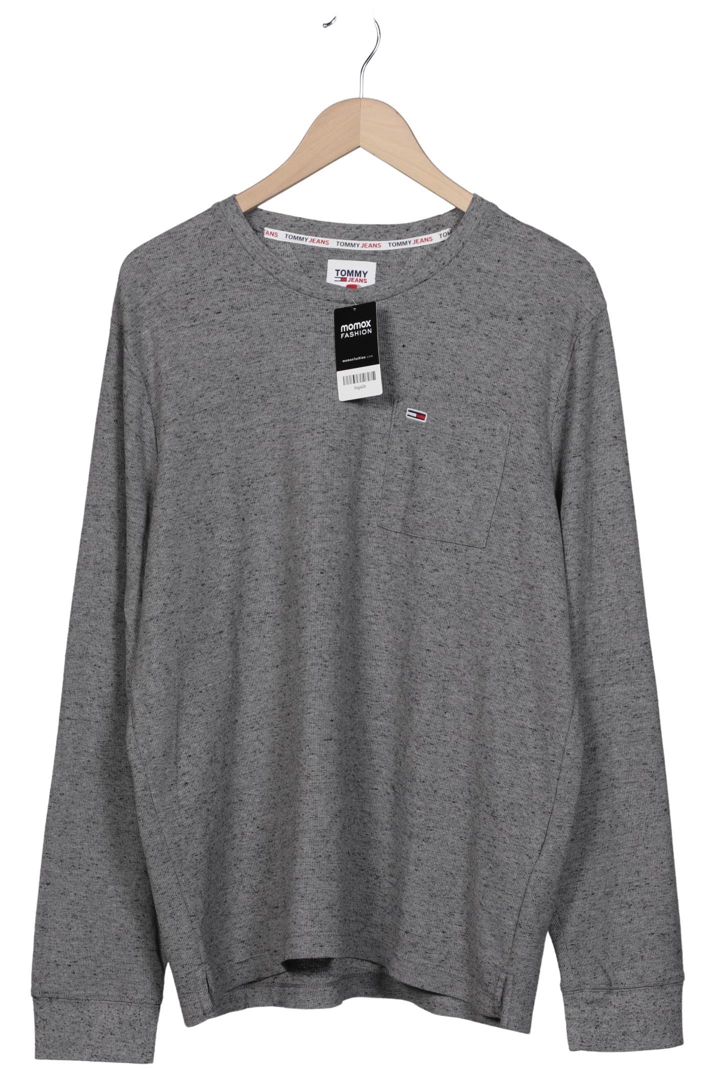 

Tommy Jeans Herren Langarmshirt, grau, Gr. 54