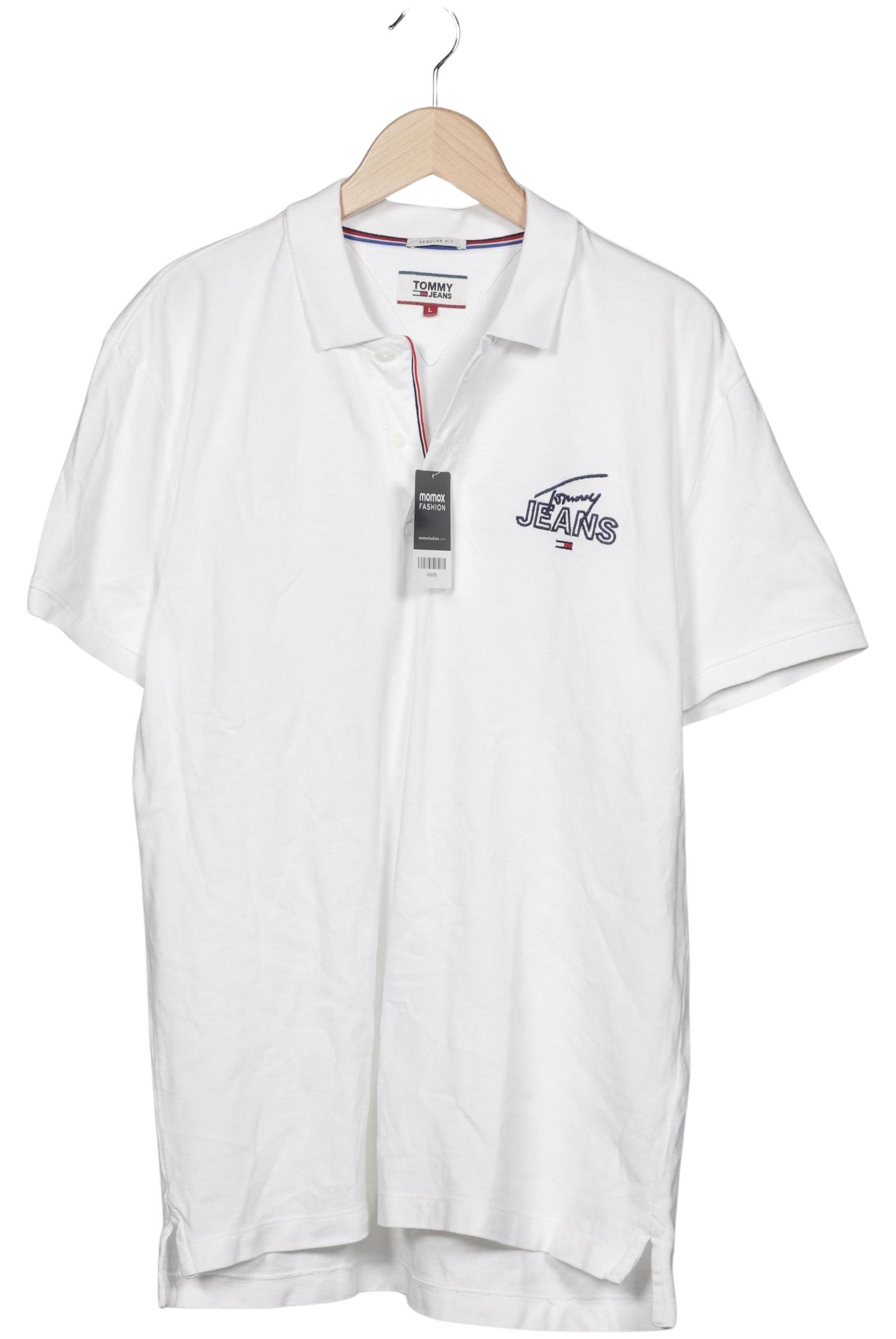 Thumbnail - Tommy Jeans Herren Poloshirt, weiß, Gr. 52