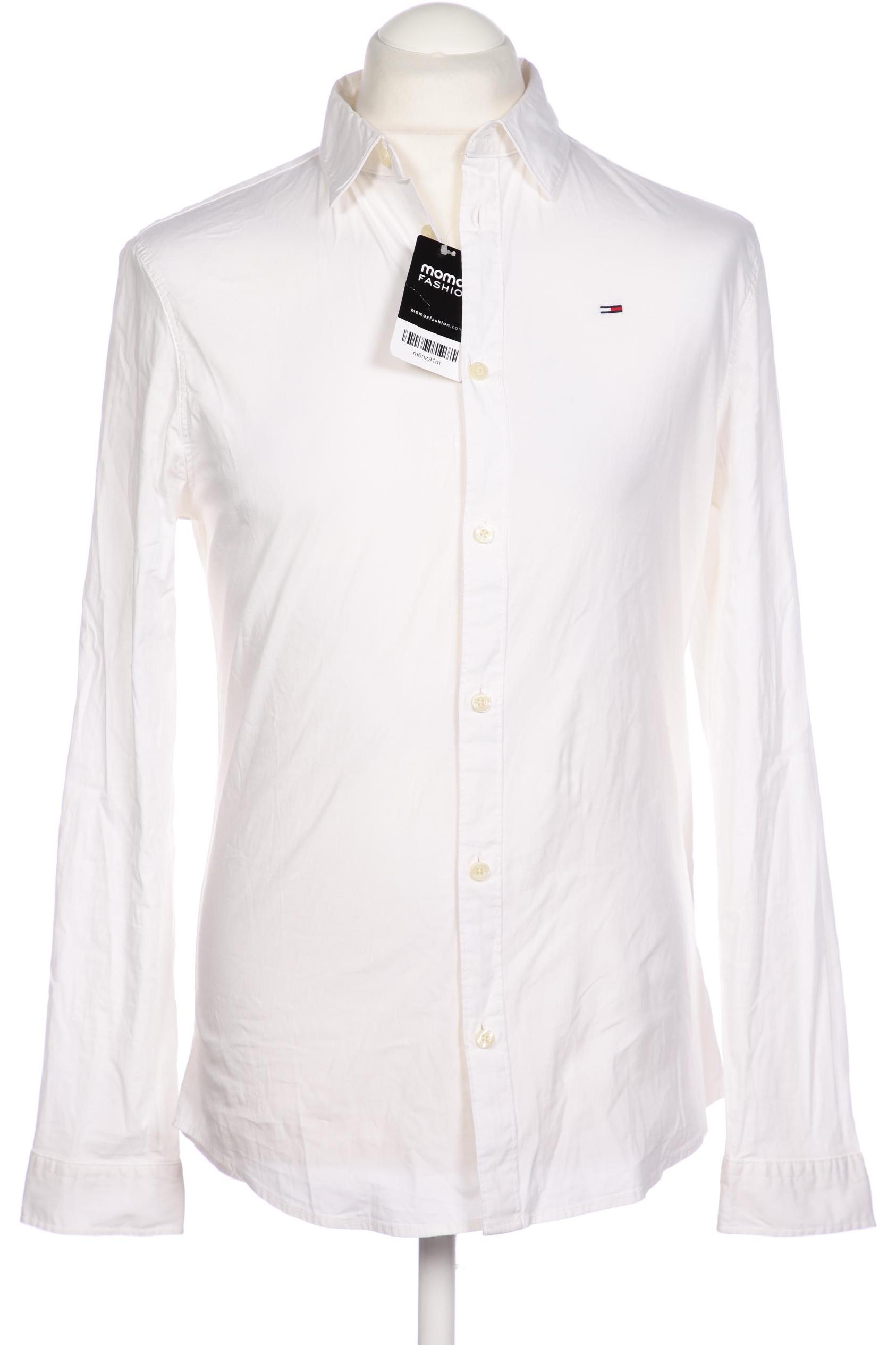 

Tommy Jeans Herren Hemd, cremeweiß, Gr. 48