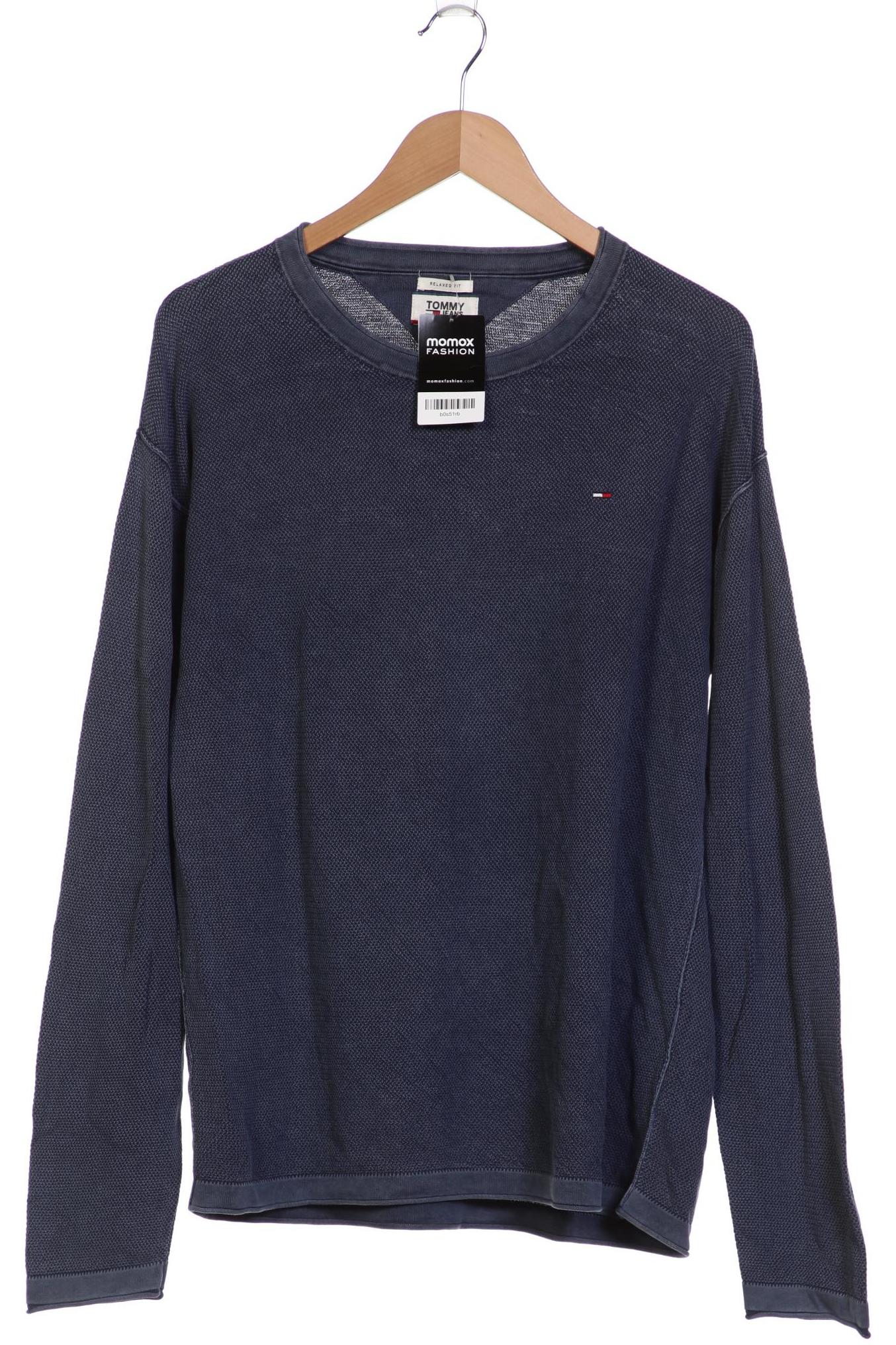 

Tommy Jeans Herren Langarmshirt, blau, Gr. 52