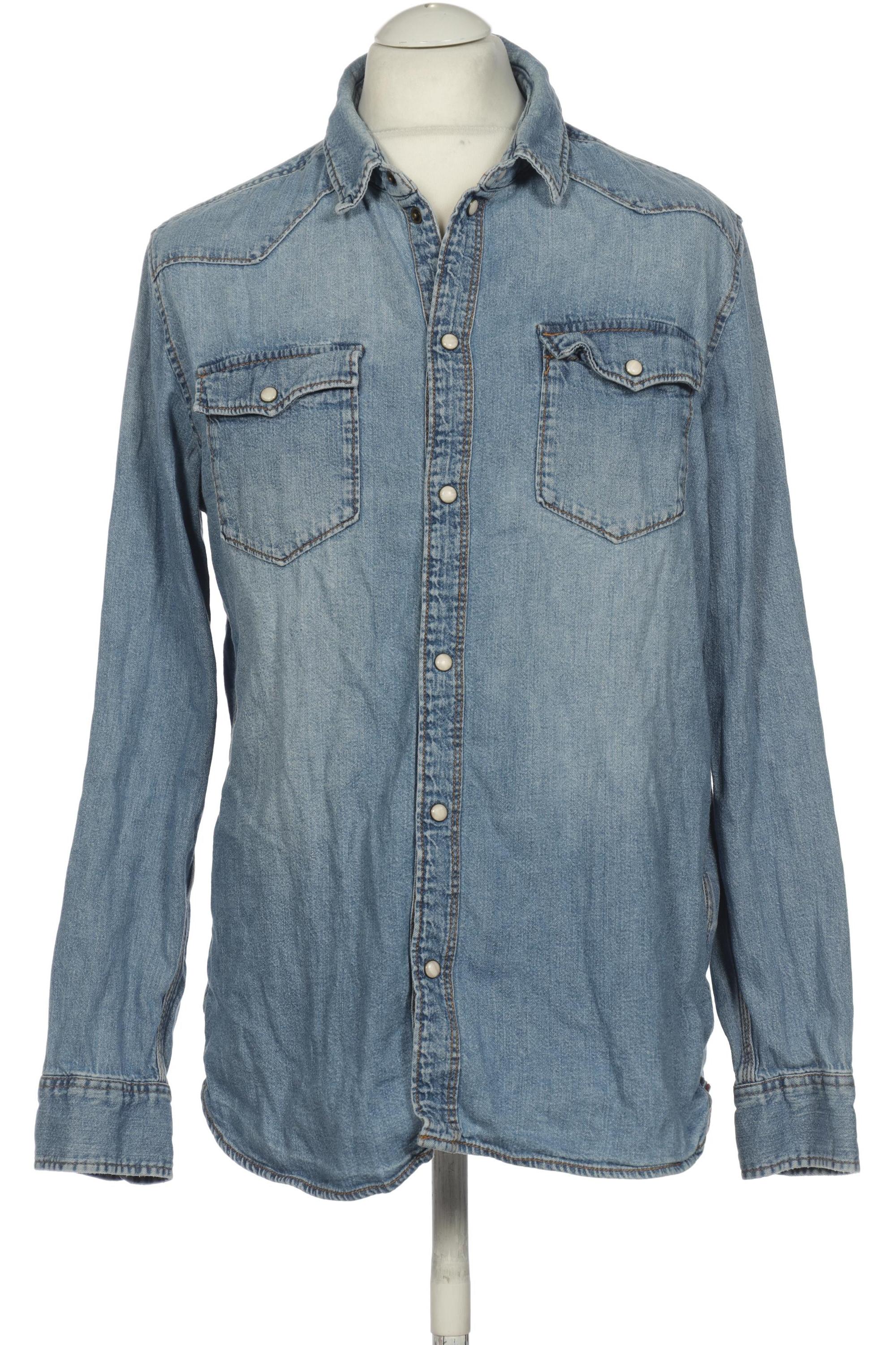 

Tommy Jeans Herren Hemd, hellblau, Gr. 52