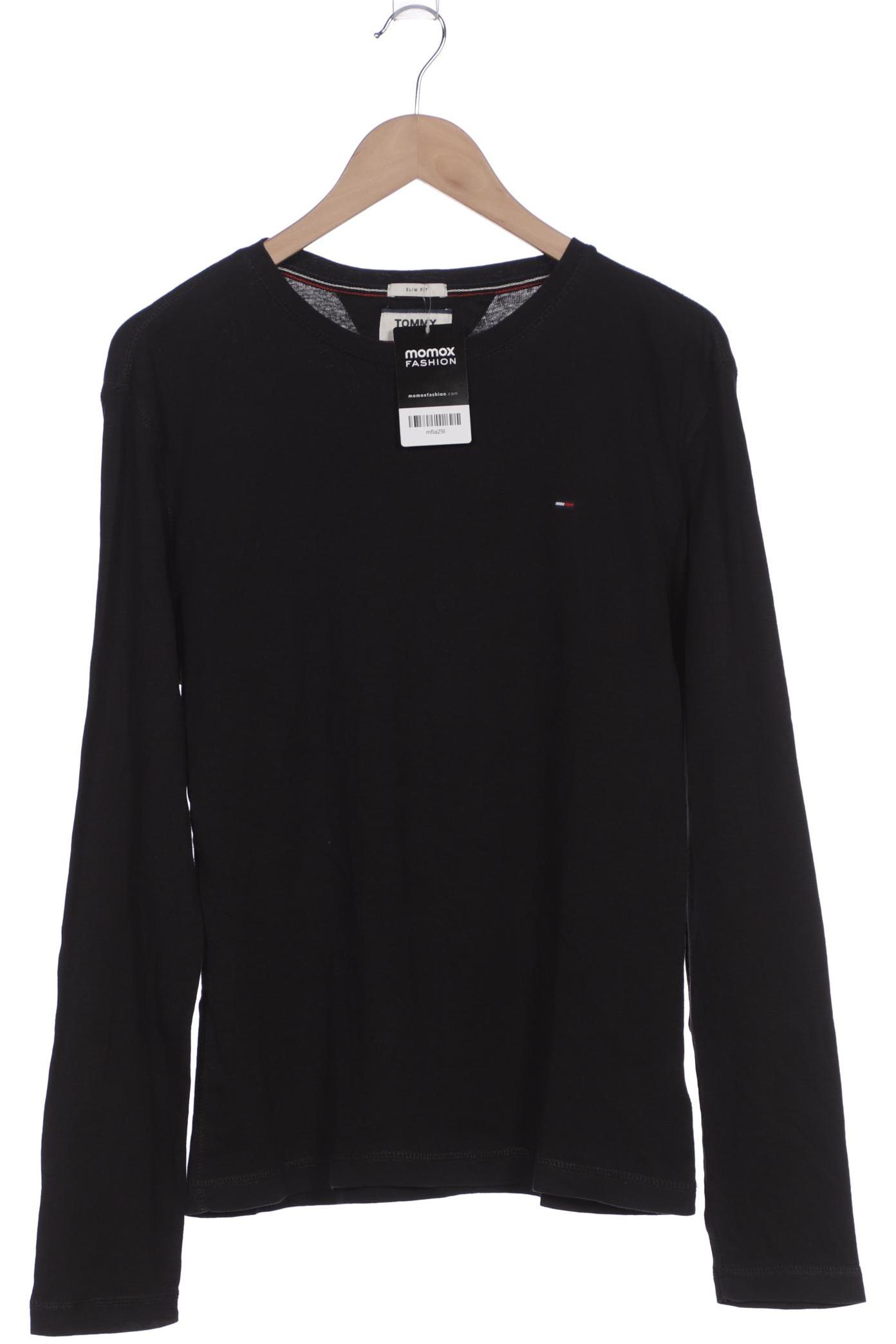 

Tommy Jeans Herren Langarmshirt, schwarz, Gr. 48