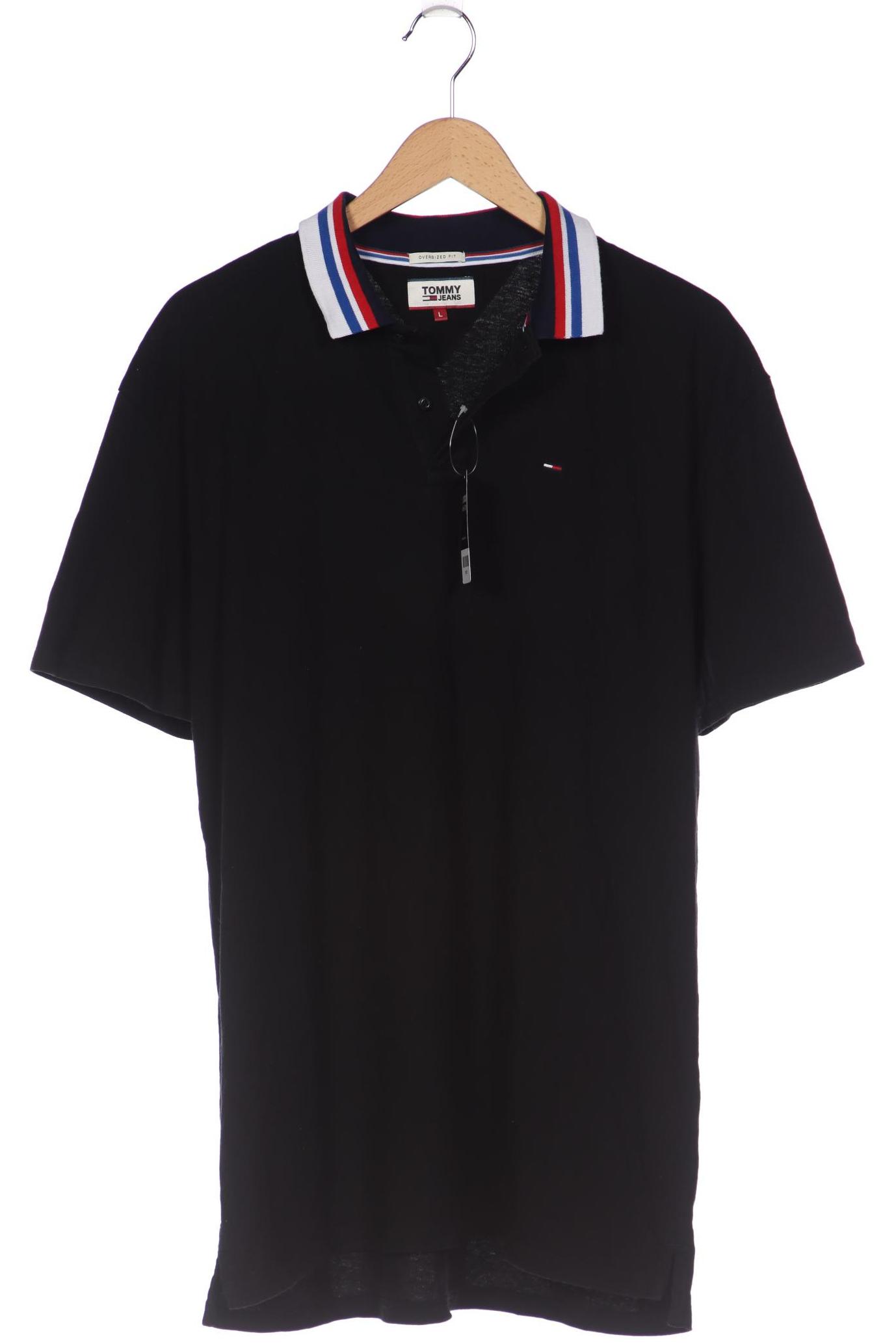 

Tommy Jeans Herren Poloshirt, schwarz