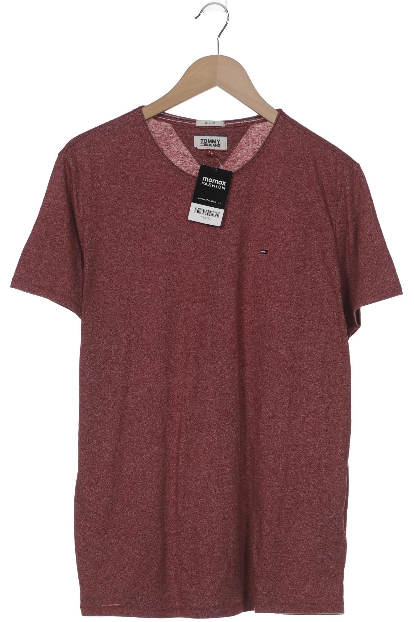 

Tommy Jeans Herren T-Shirt, bordeaux, Gr. 54