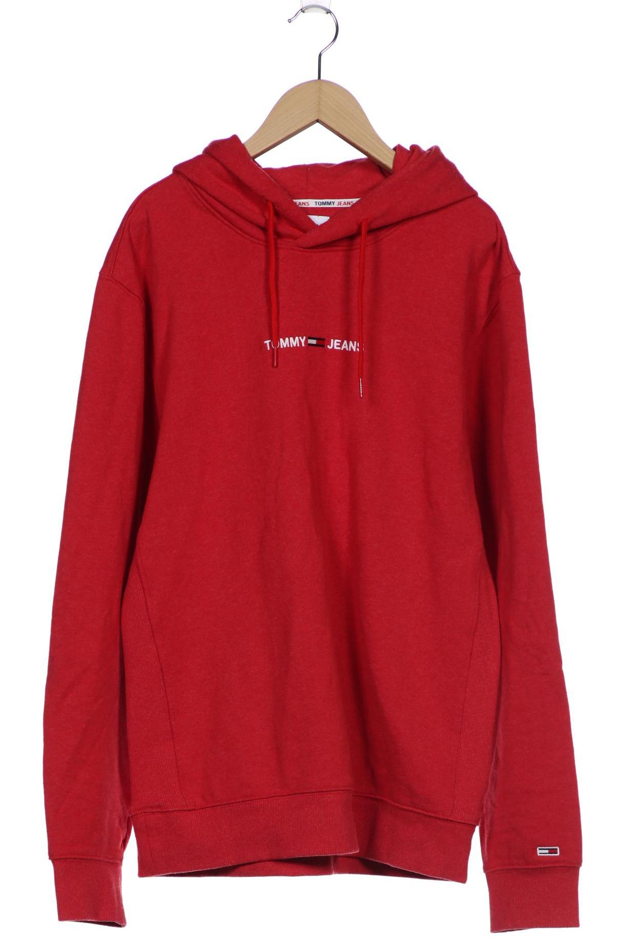 

Tommy Jeans Herren Kapuzenpullover, rot, Gr. 52