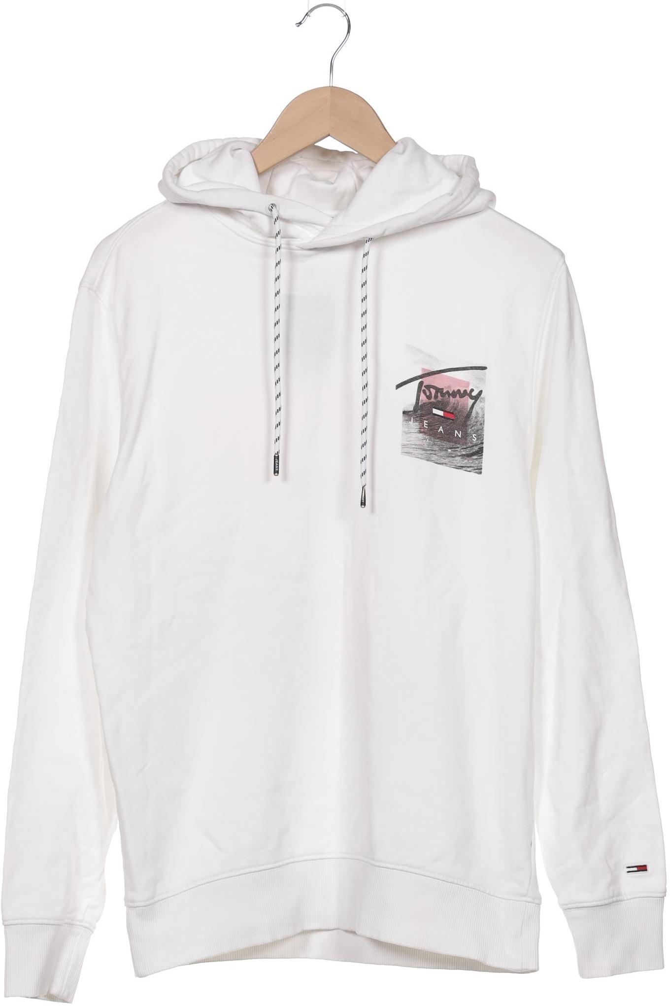 

Tommy Jeans Herren Kapuzenpullover, weiß, Gr. 48