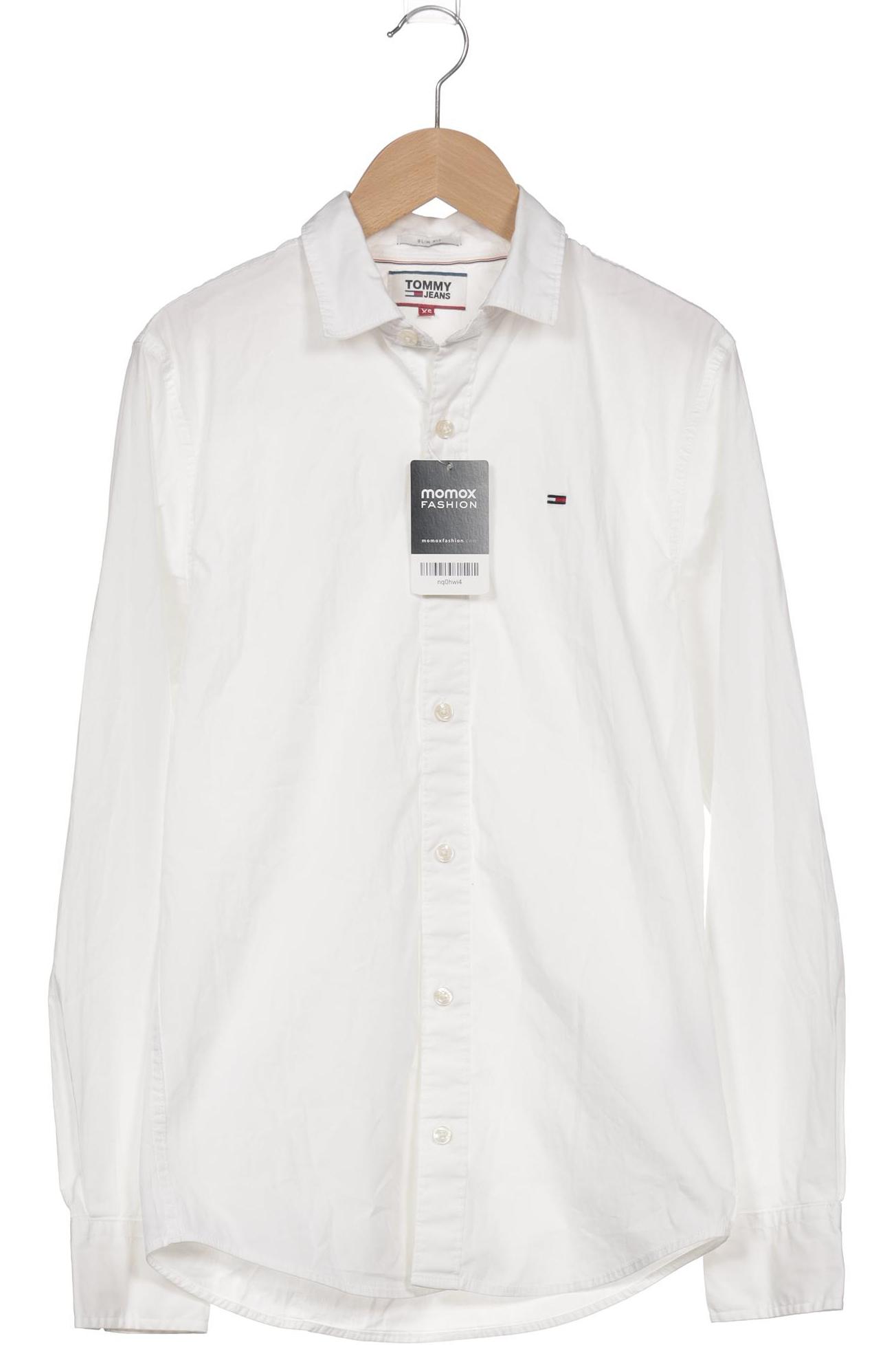 

Tommy Jeans Herren Hemd, weiß, Gr. 44
