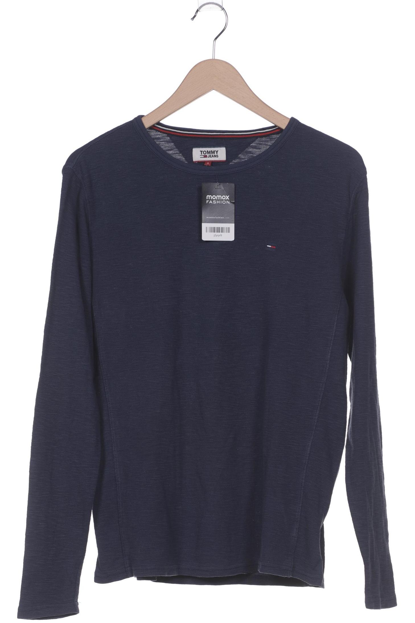 

Tommy Jeans Herren Langarmshirt, marineblau, Gr. 46
