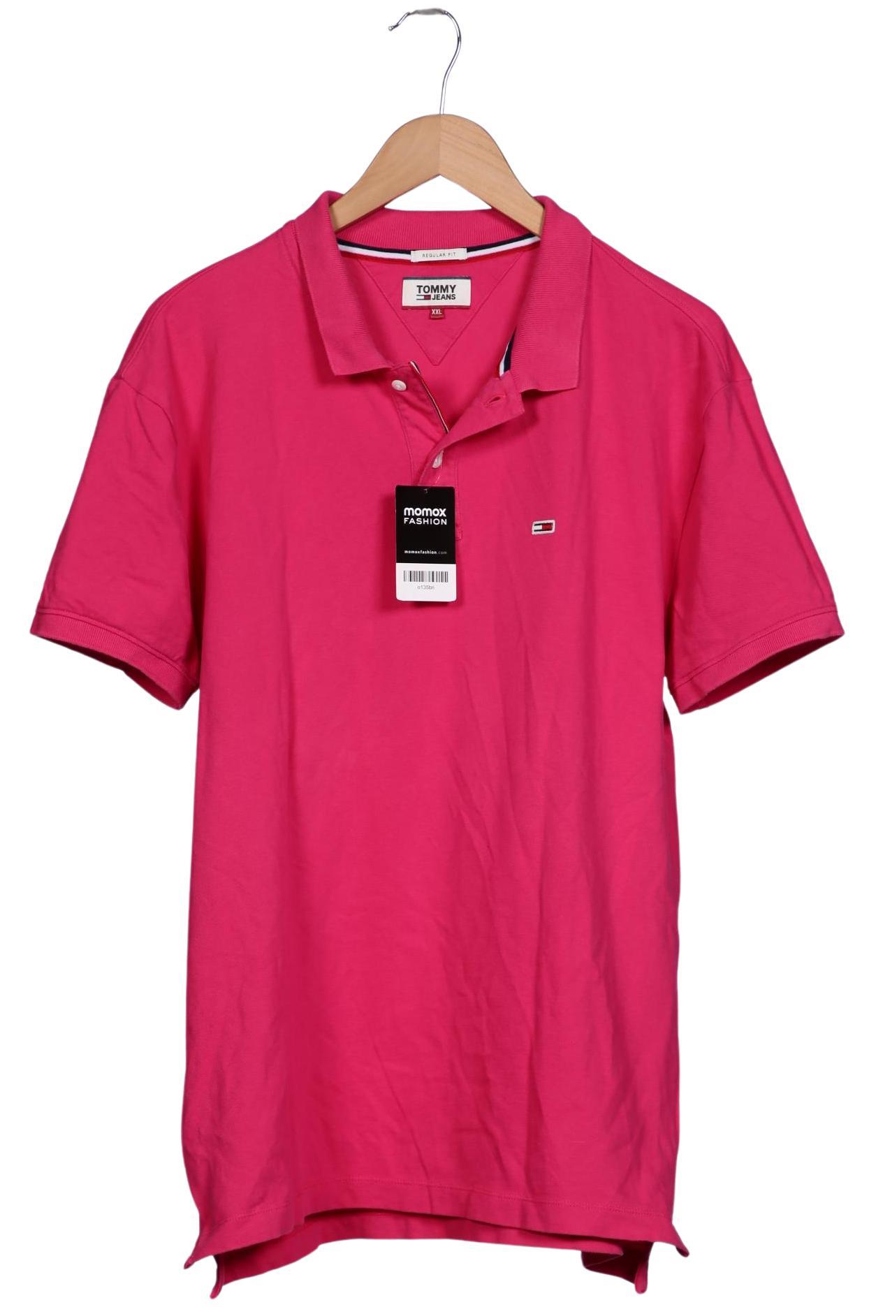 

Tommy Jeans Herren Poloshirt, pink, Gr. 56