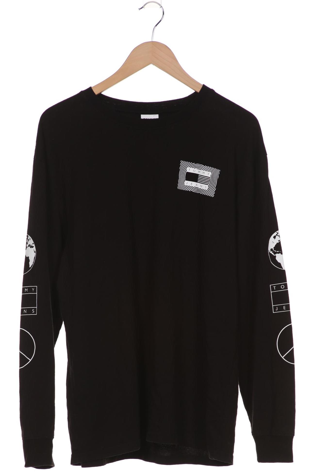 

Tommy Jeans Herren Langarmshirt, schwarz, Gr. 54