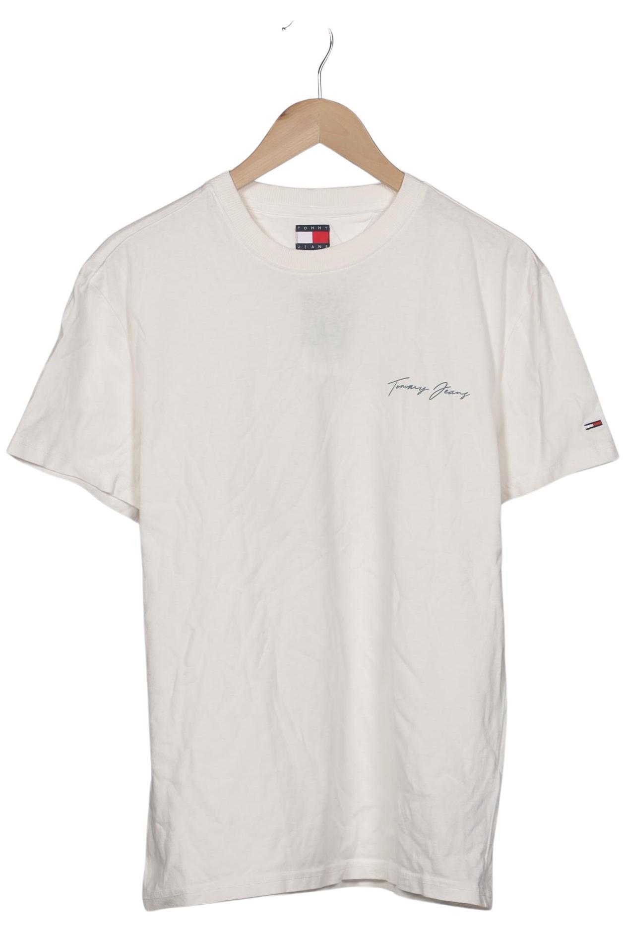 

Tommy Jeans Herren T-Shirt, cremeweiß, Gr. 46