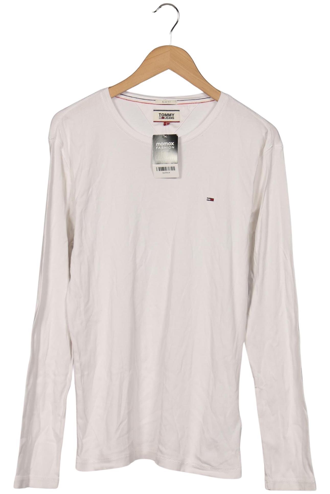 

Tommy Jeans Herren Langarmshirt, weiß, Gr. 52
