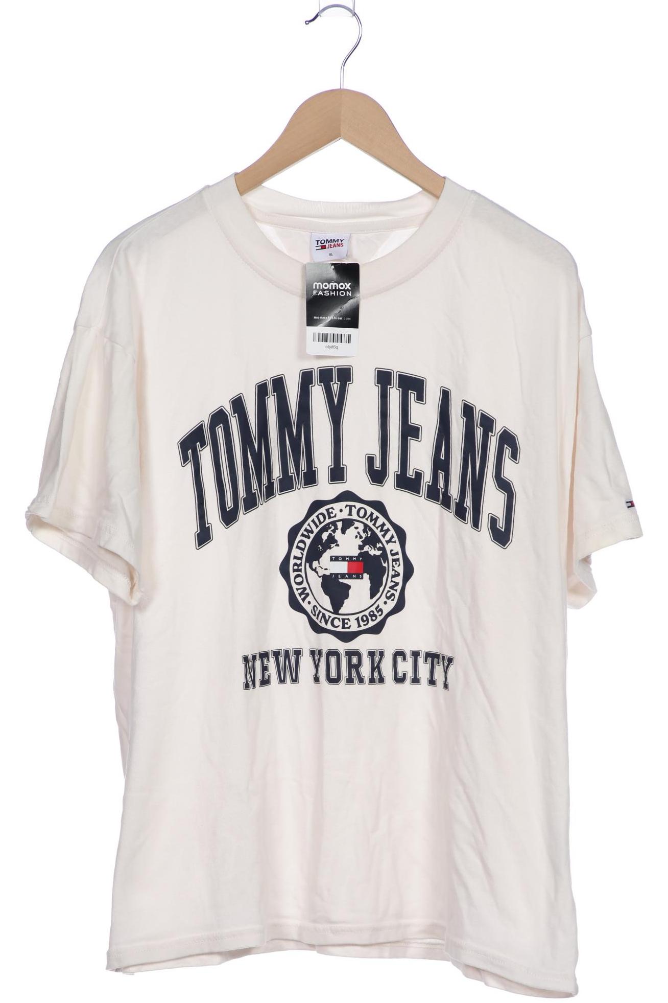 

Tommy Jeans Herren T-Shirt, cremeweiß, Gr. 54