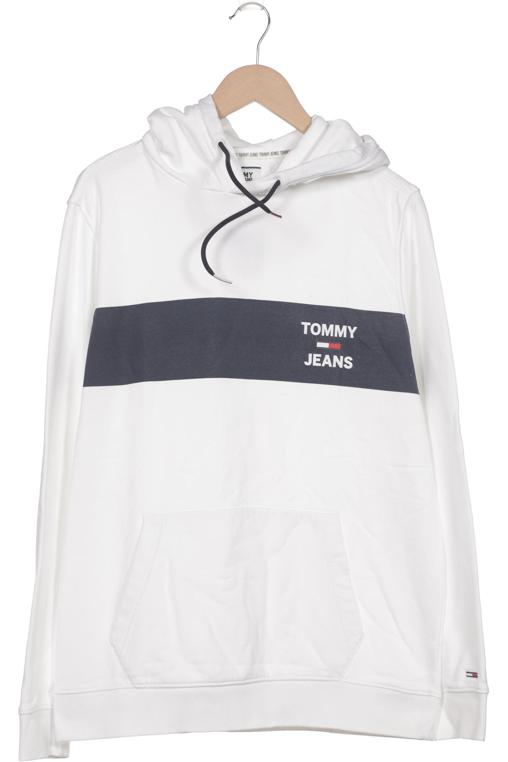 

Tommy Jeans Herren Kapuzenpullover, weiß, Gr. 54