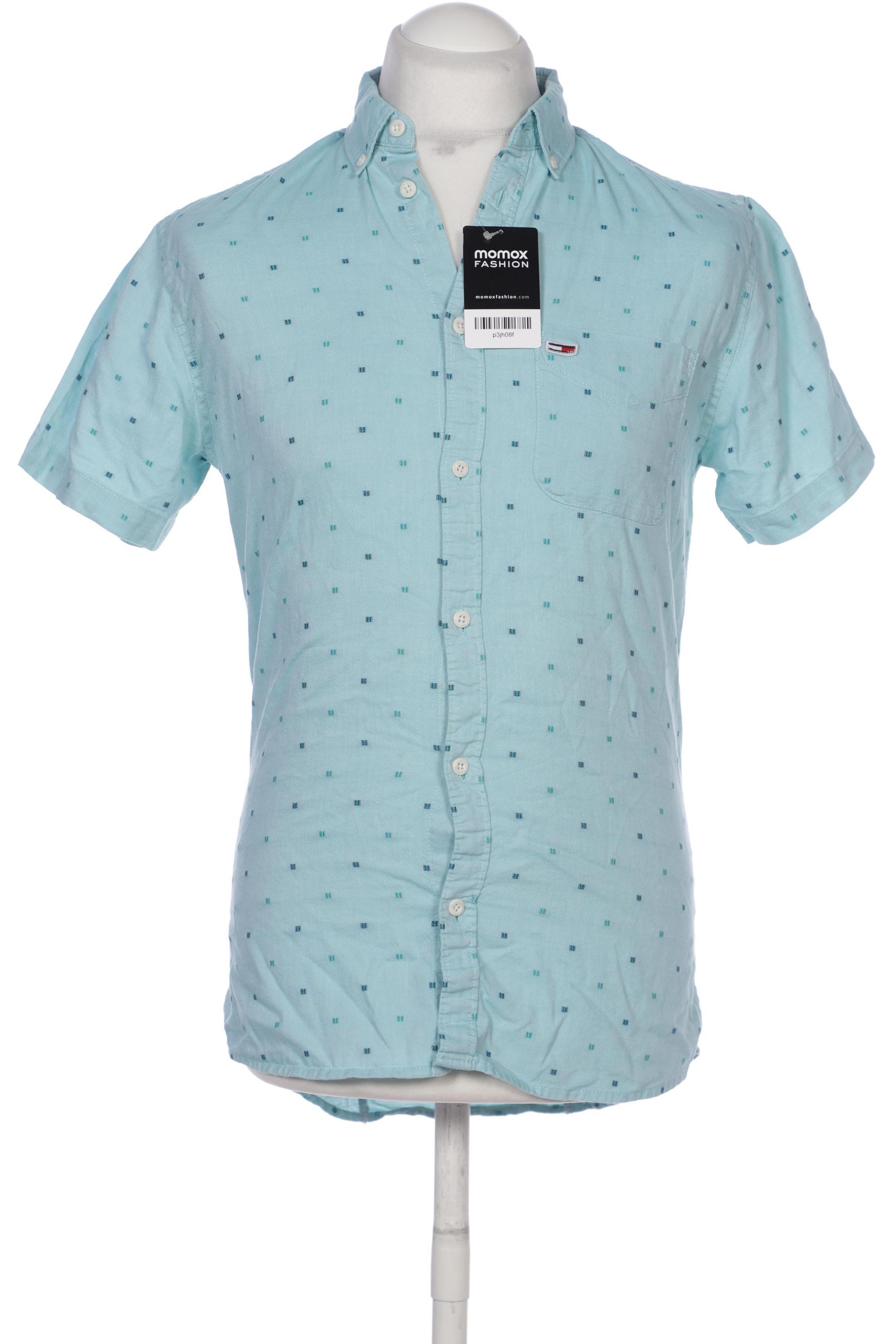 

Tommy Jeans Herren Hemd, türkis, Gr. 46