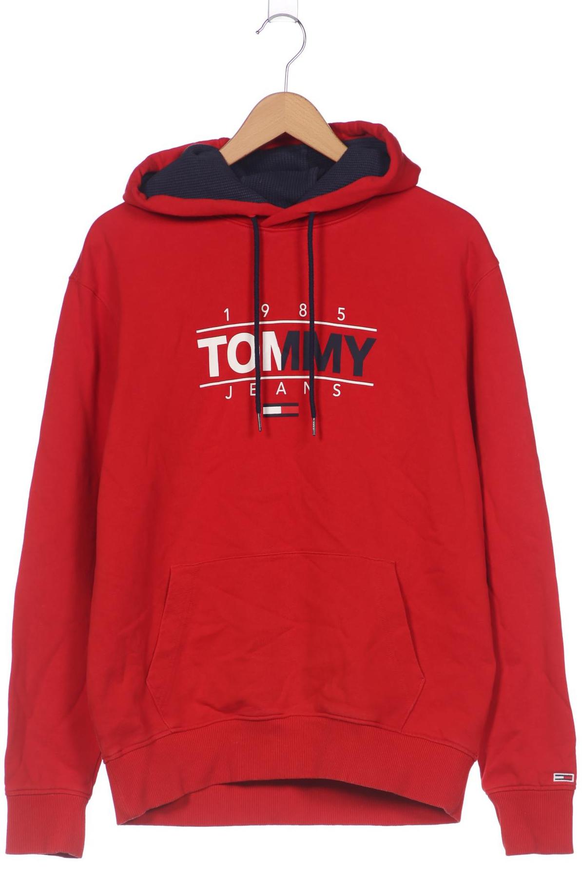 

Tommy Jeans Herren Kapuzenpullover, rot, Gr. 54