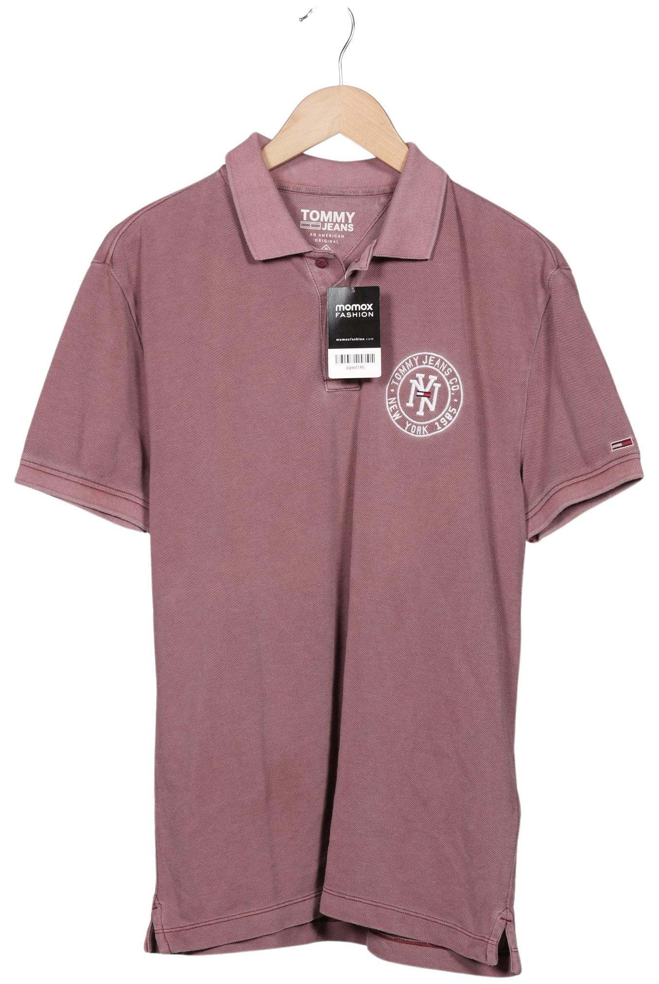 

Tommy Jeans Herren Poloshirt, pink, Gr. 48