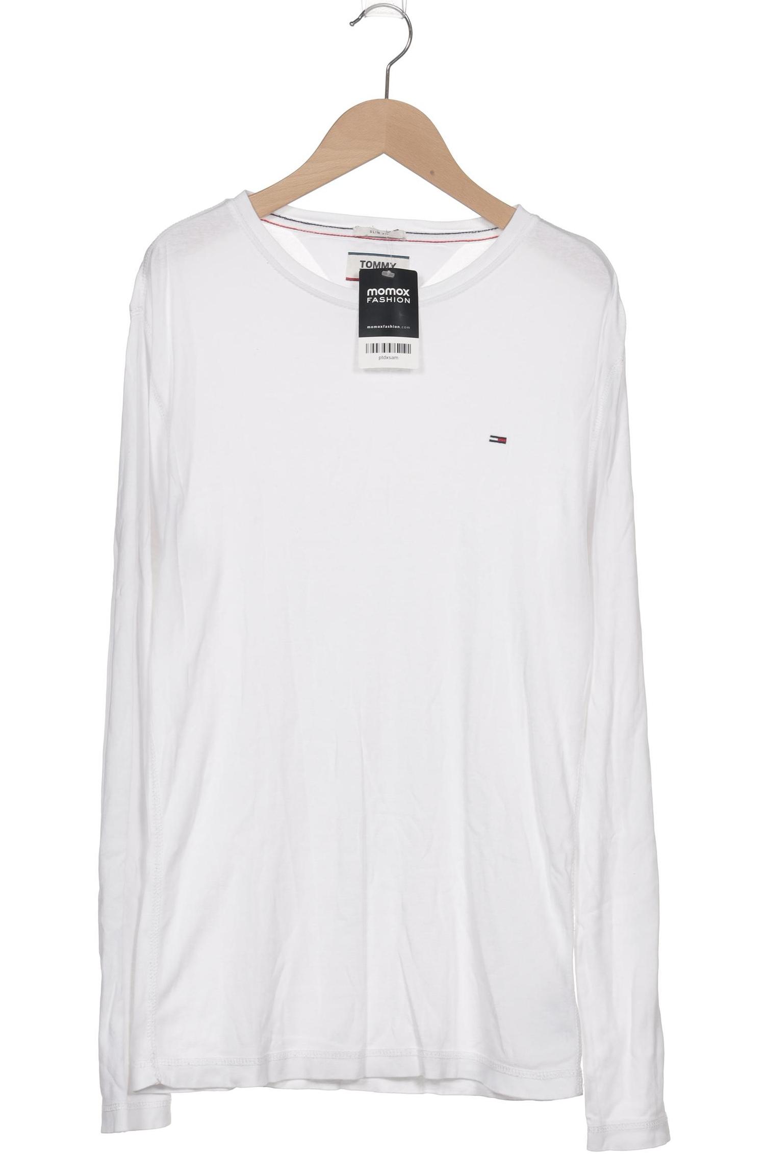 

Tommy Jeans Herren Langarmshirt, weiß, Gr. 48