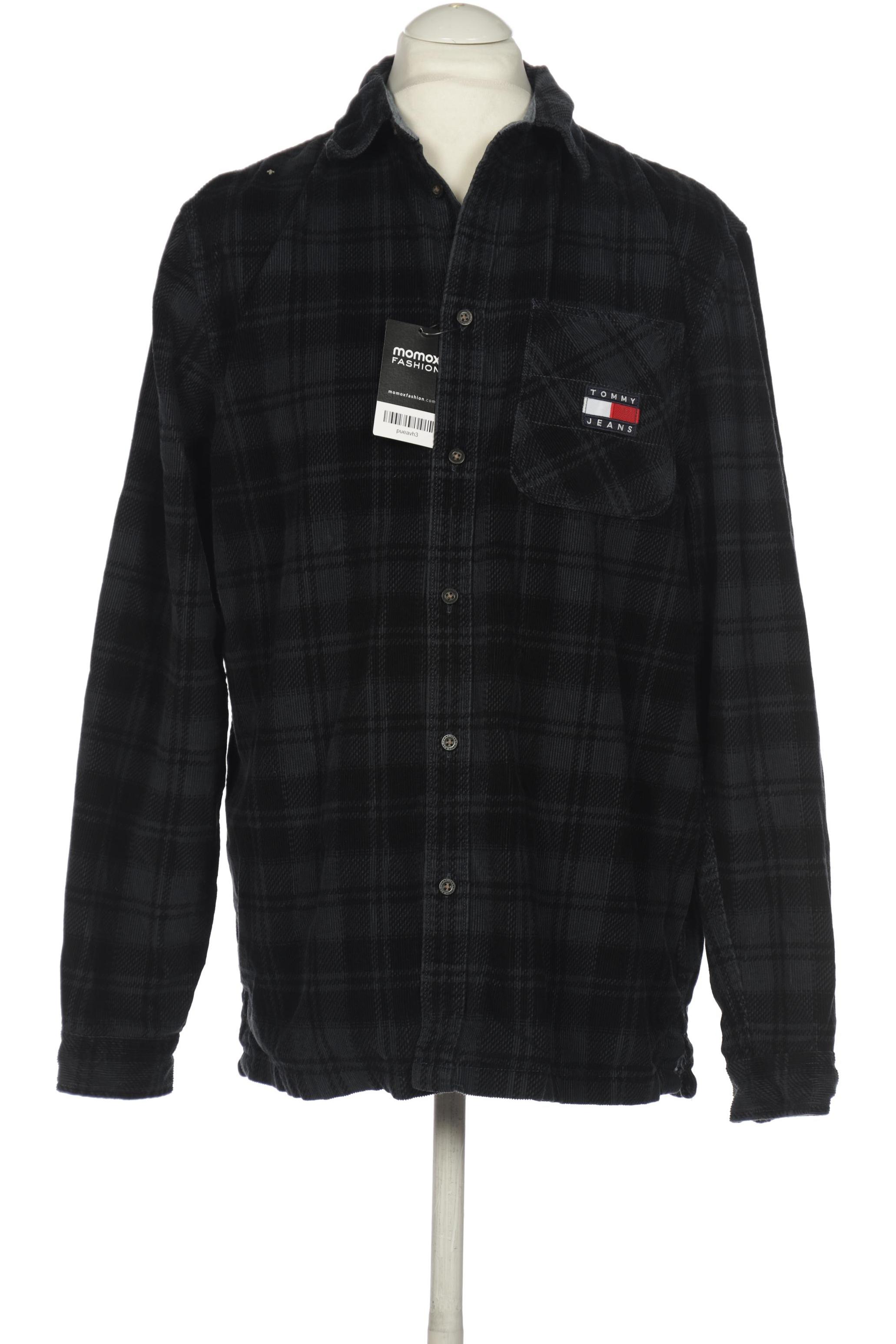 

Tommy Jeans Herren Hemd, schwarz