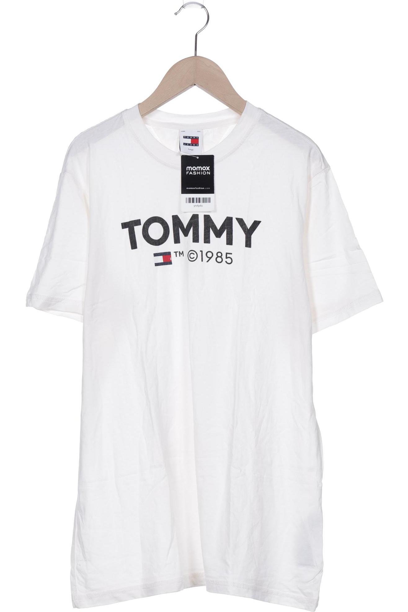 

Tommy Jeans Herren T-Shirt, cremeweiß, Gr. 52