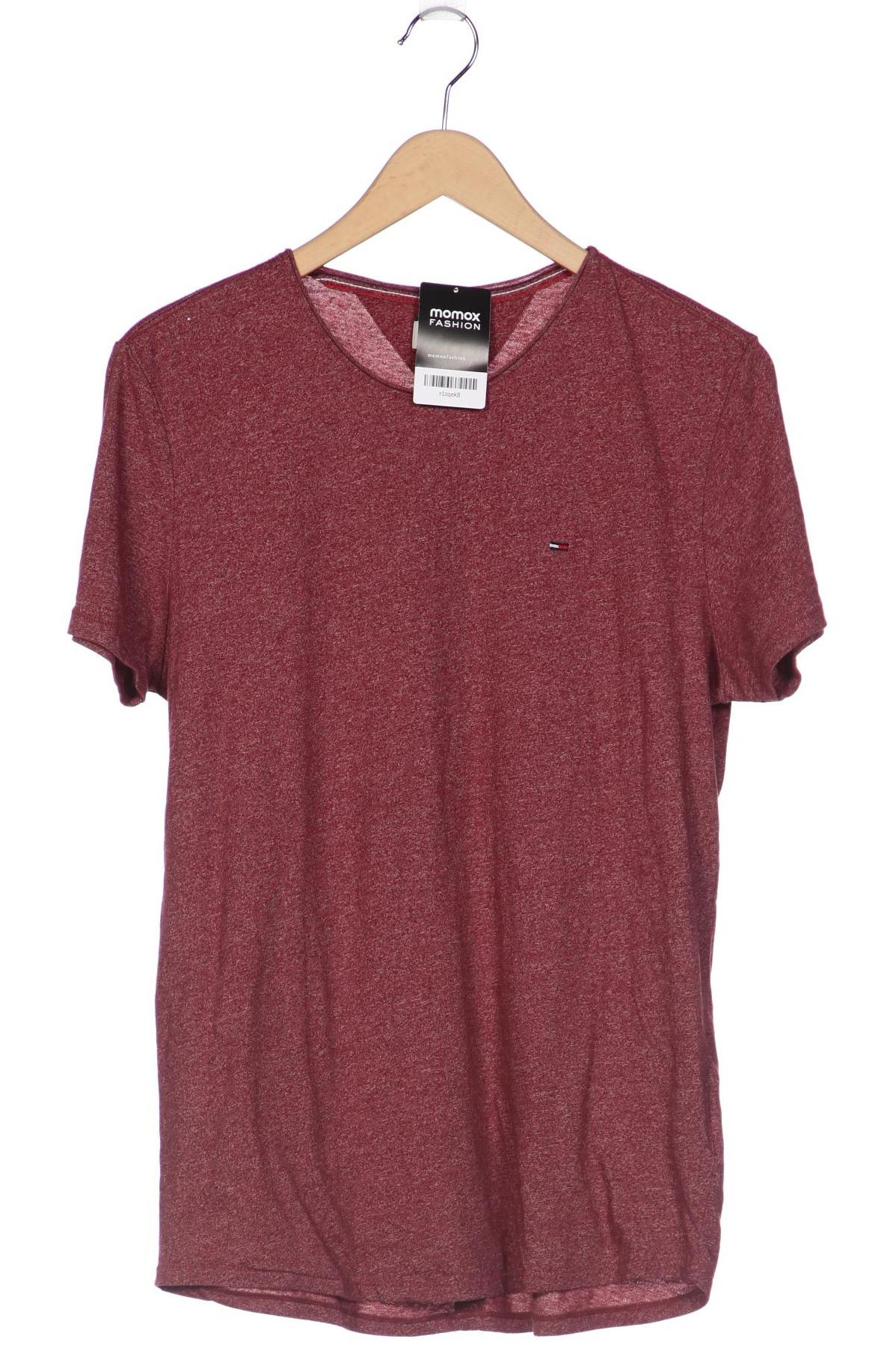 

Tommy Jeans Herren T-Shirt, bordeaux, Gr. 52