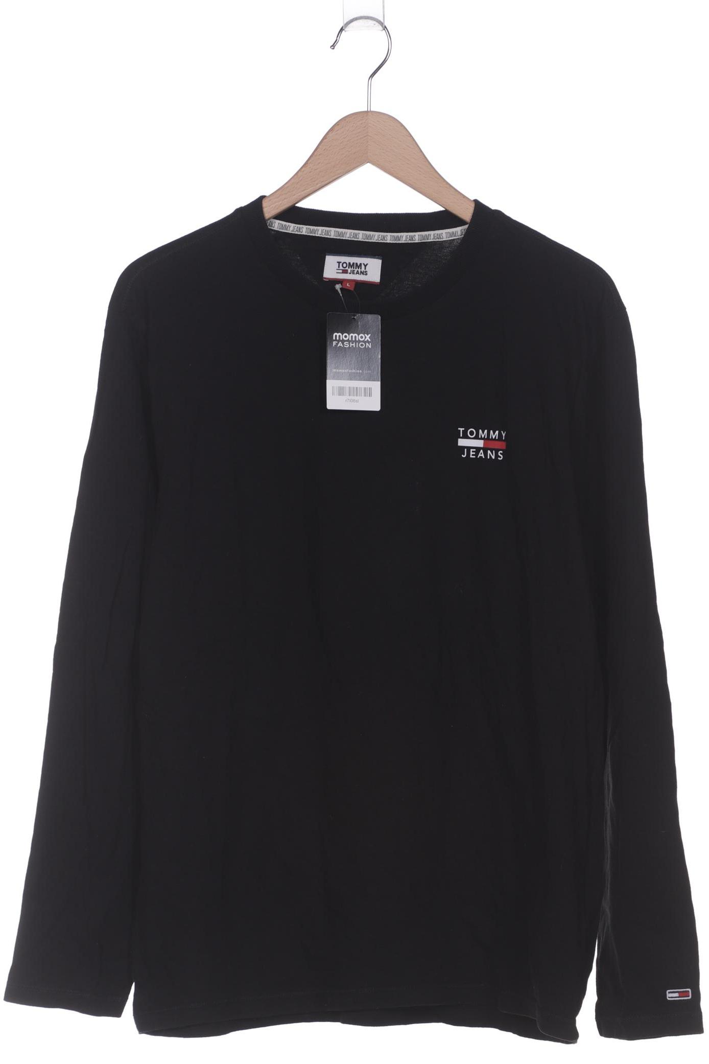 

Tommy Jeans Herren Langarmshirt, schwarz, Gr. 52