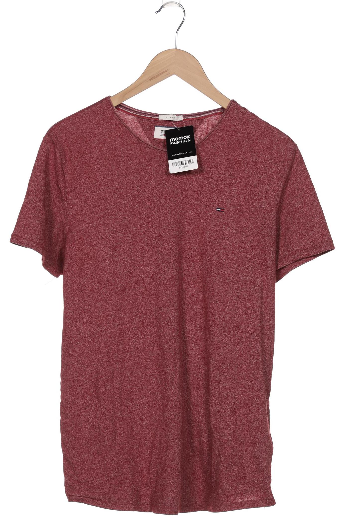 

Tommy Jeans Herren T-Shirt, bordeaux, Gr. 52