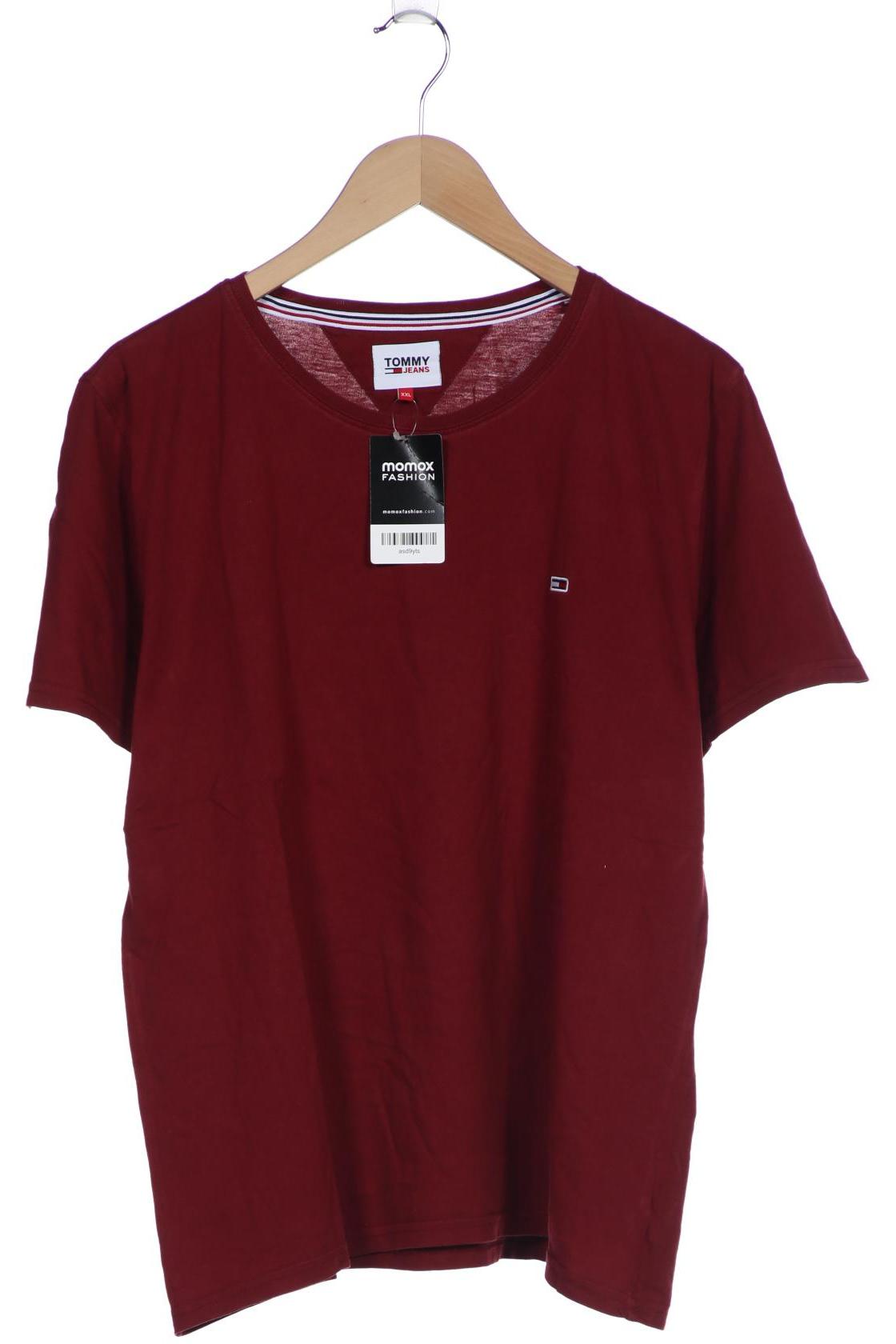 

Tommy Jeans Herren T-Shirt, bordeaux, Gr. 56