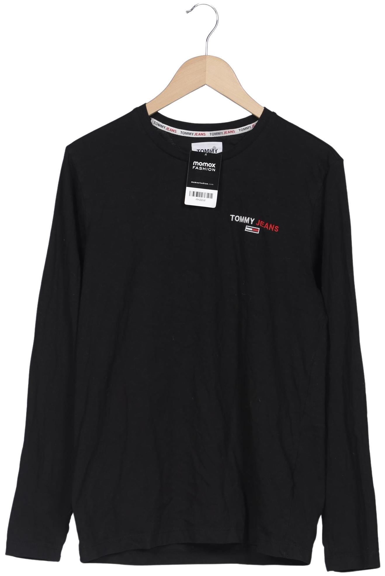 

Tommy Jeans Herren Langarmshirt, schwarz, Gr. 48