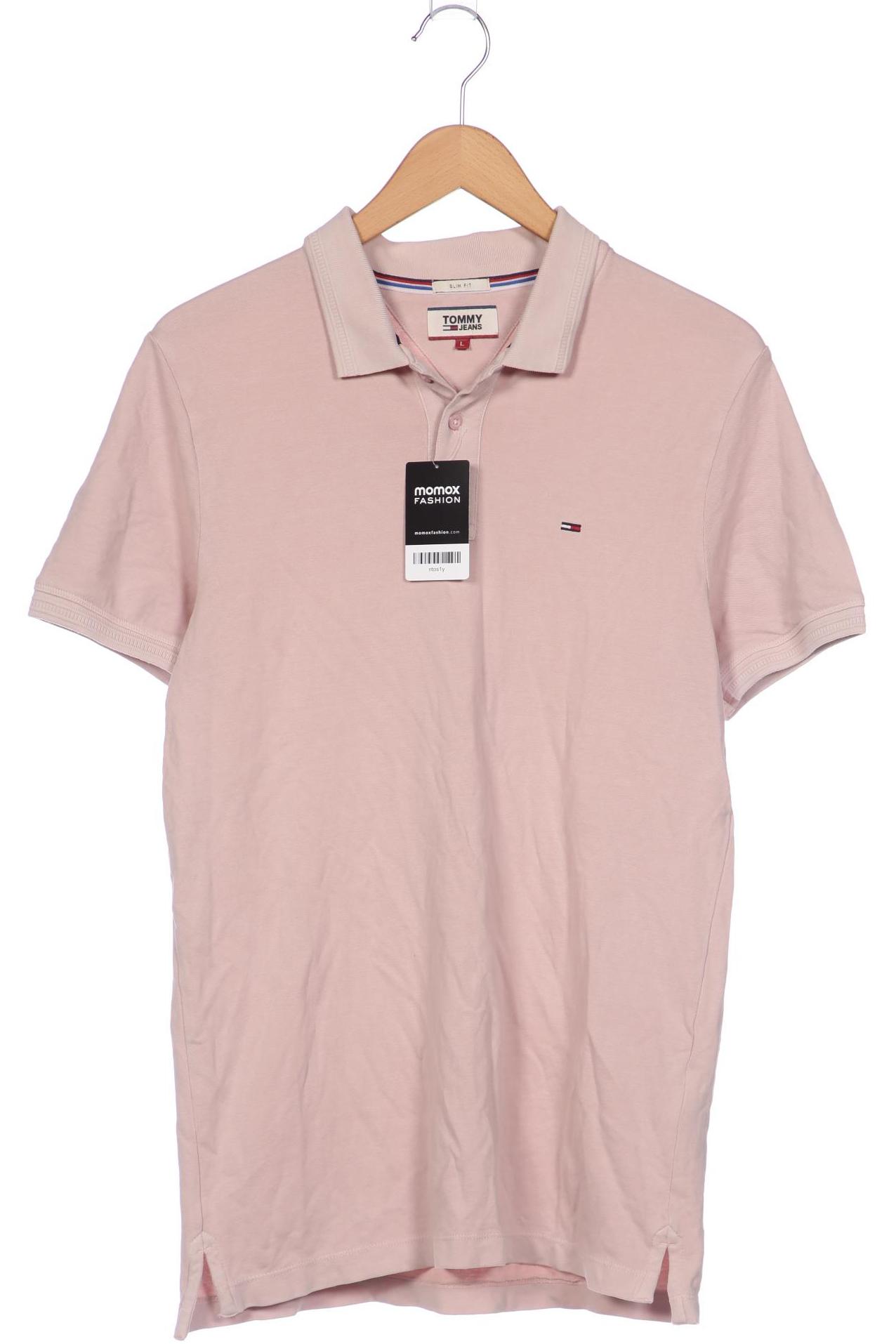 

Tommy Jeans Herren Poloshirt, pink, Gr. 52