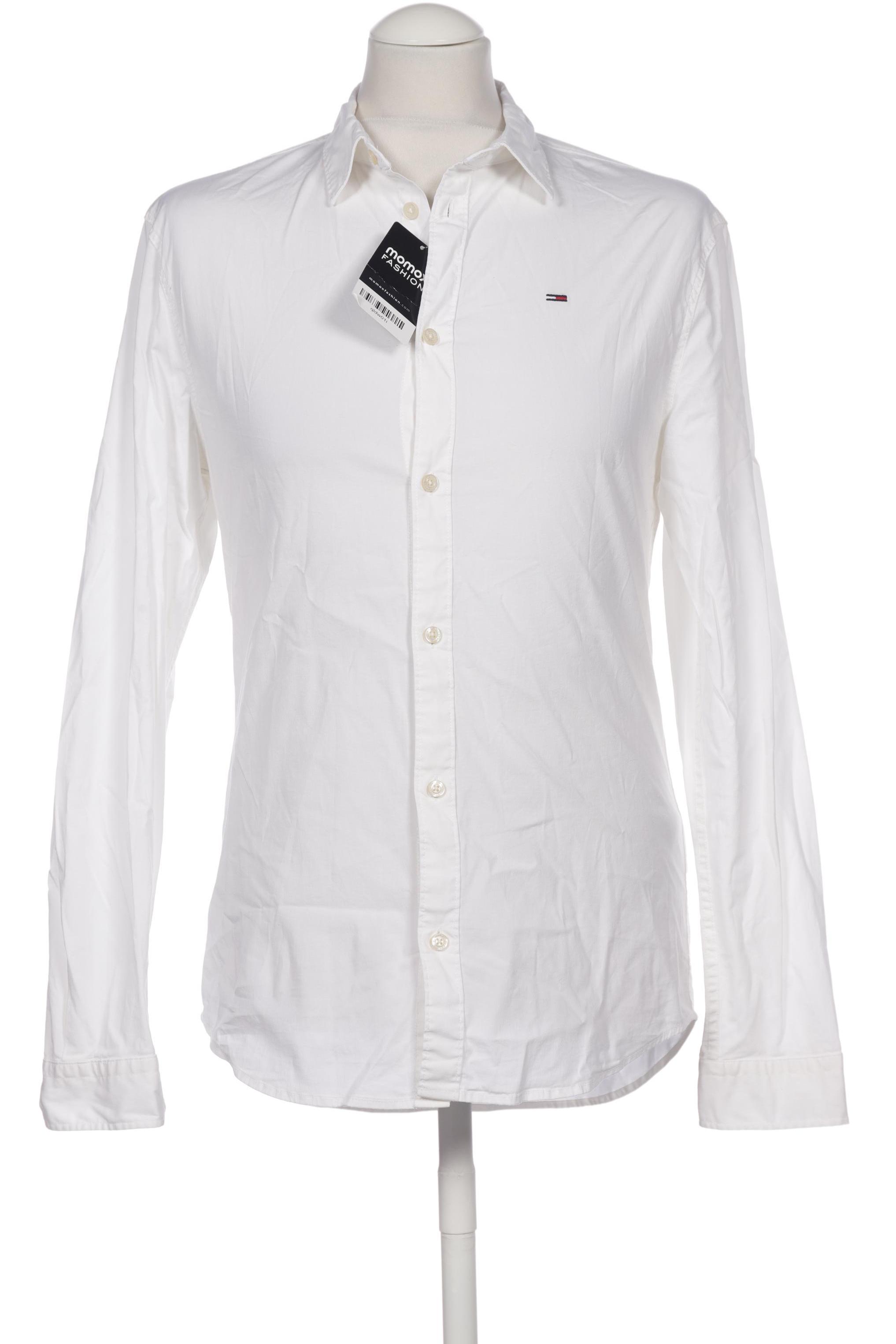 

Tommy Jeans Herren Hemd, cremeweiß, Gr. 48