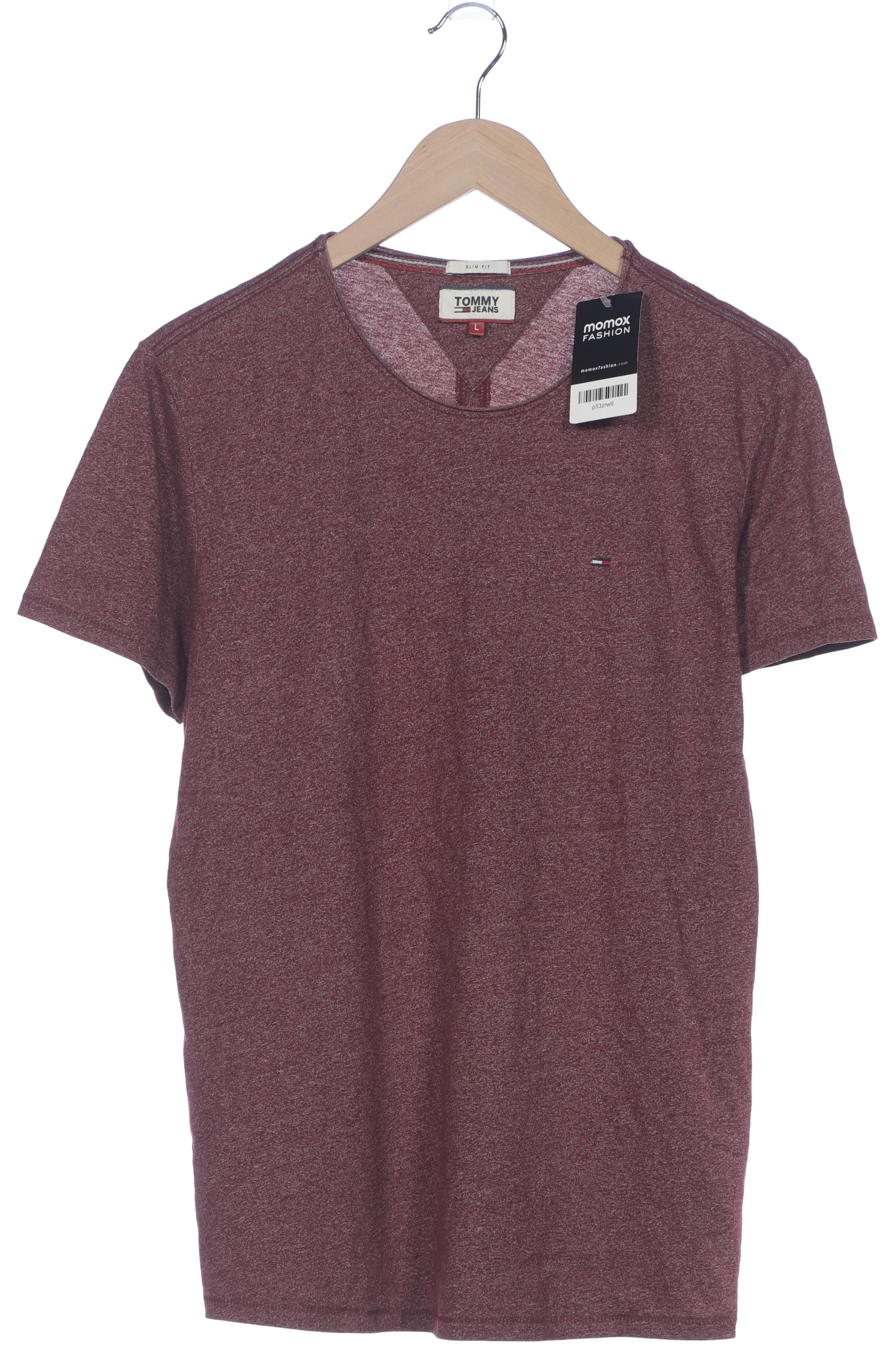 

Tommy Jeans Herren T-Shirt, bordeaux, Gr. 52