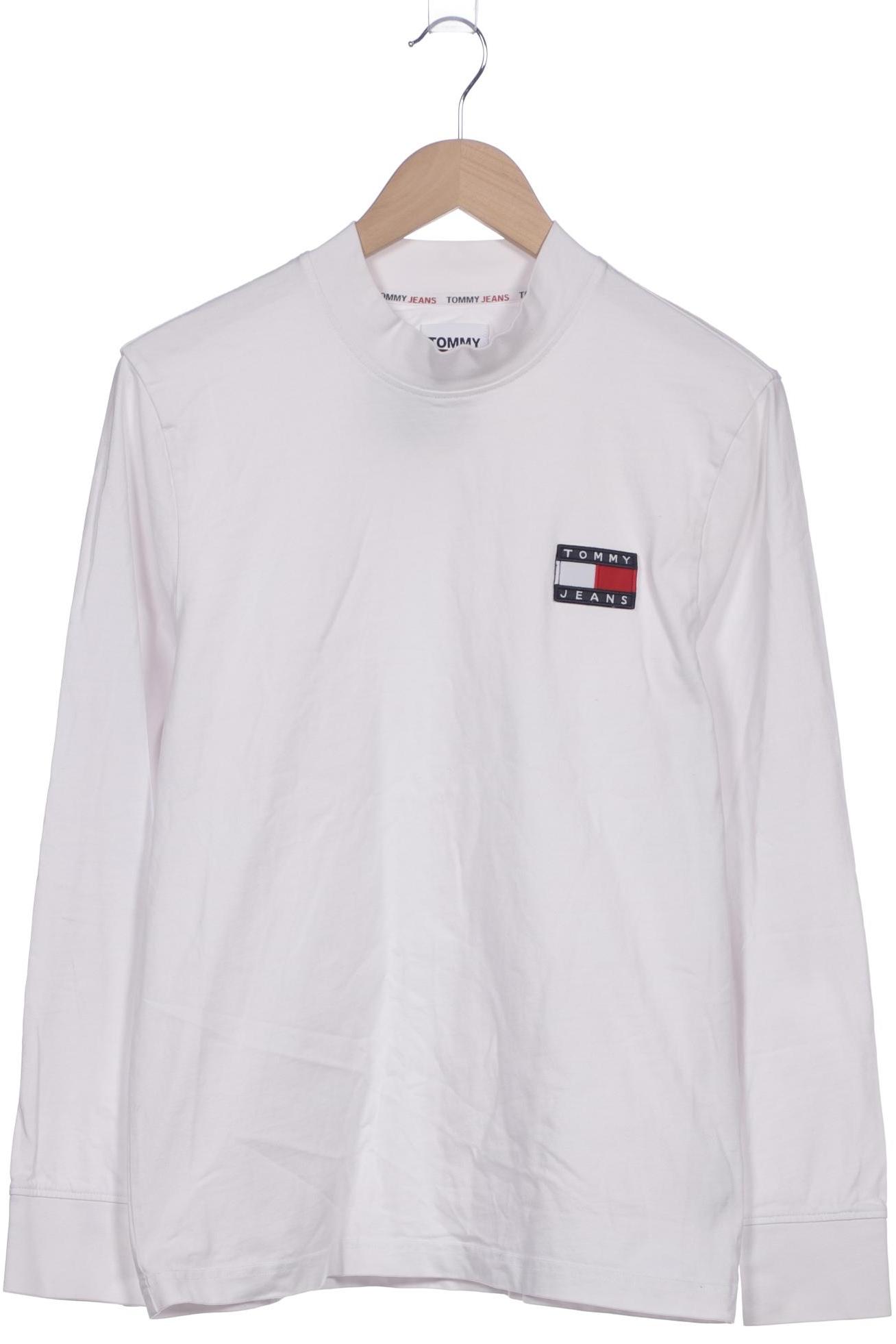 

Tommy Jeans Herren Langarmshirt, weiß, Gr. 52