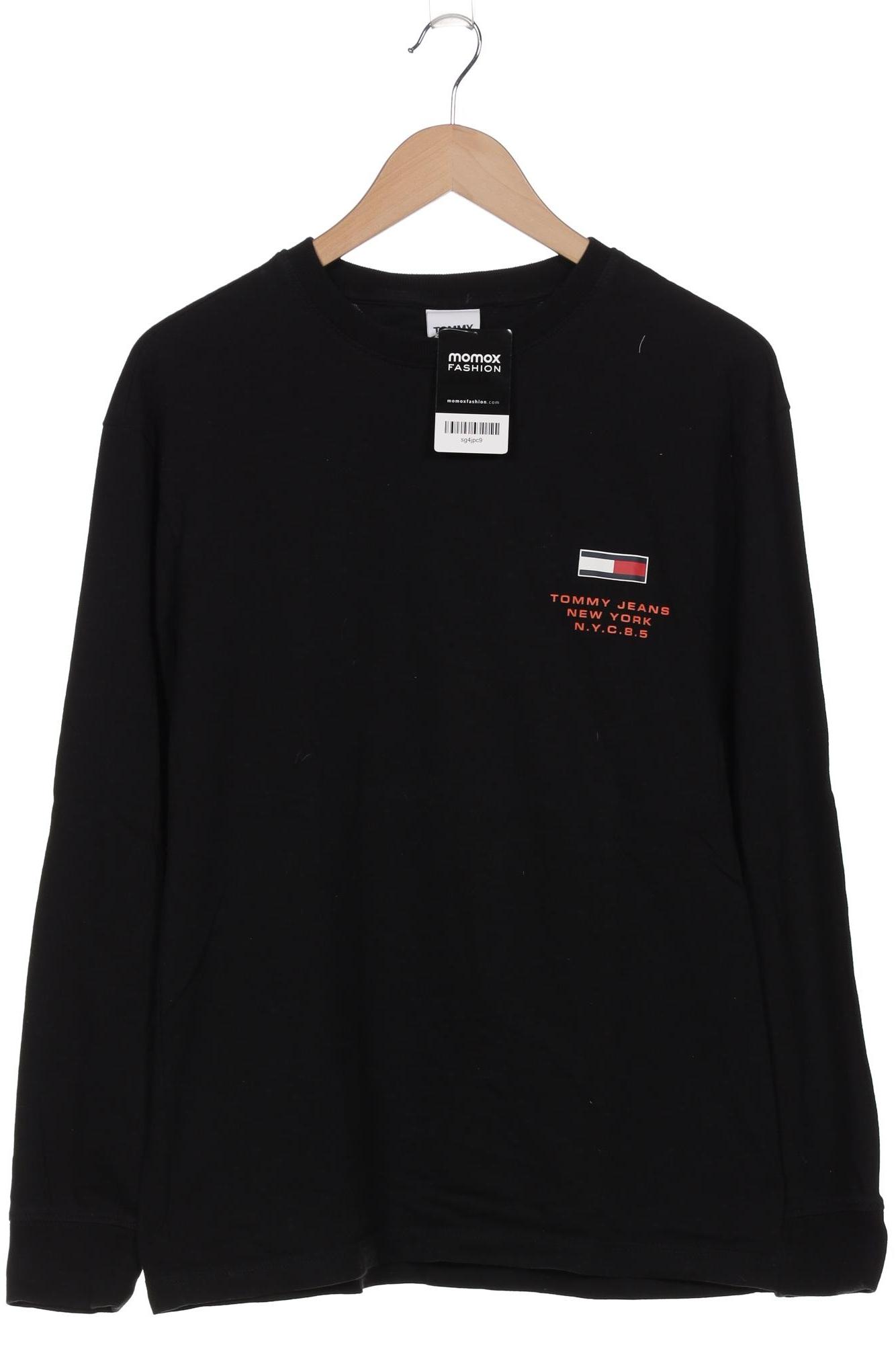 

Tommy Jeans Herren Langarmshirt, schwarz, Gr. 48