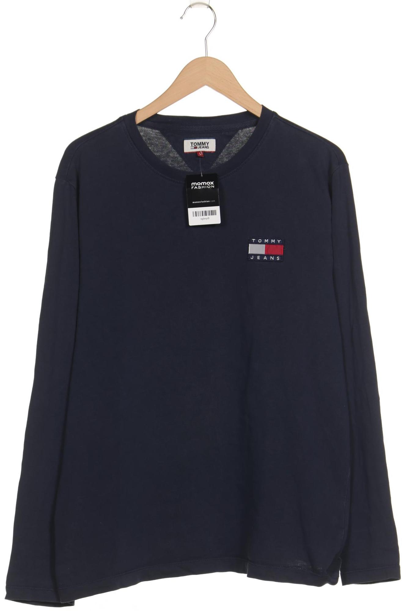 

Tommy Jeans Herren Langarmshirt, marineblau, Gr. 52