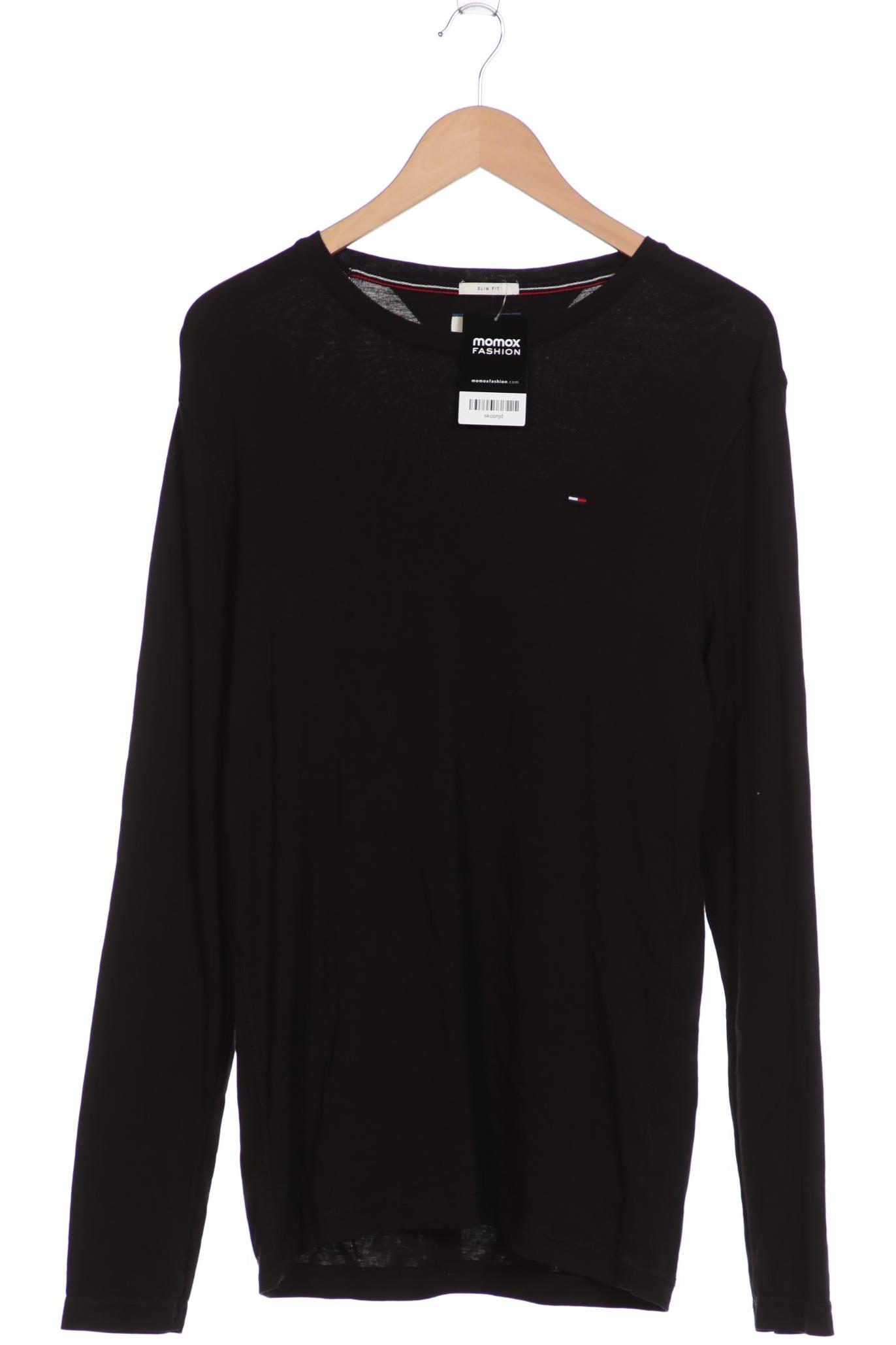 

Tommy Jeans Herren Langarmshirt, schwarz