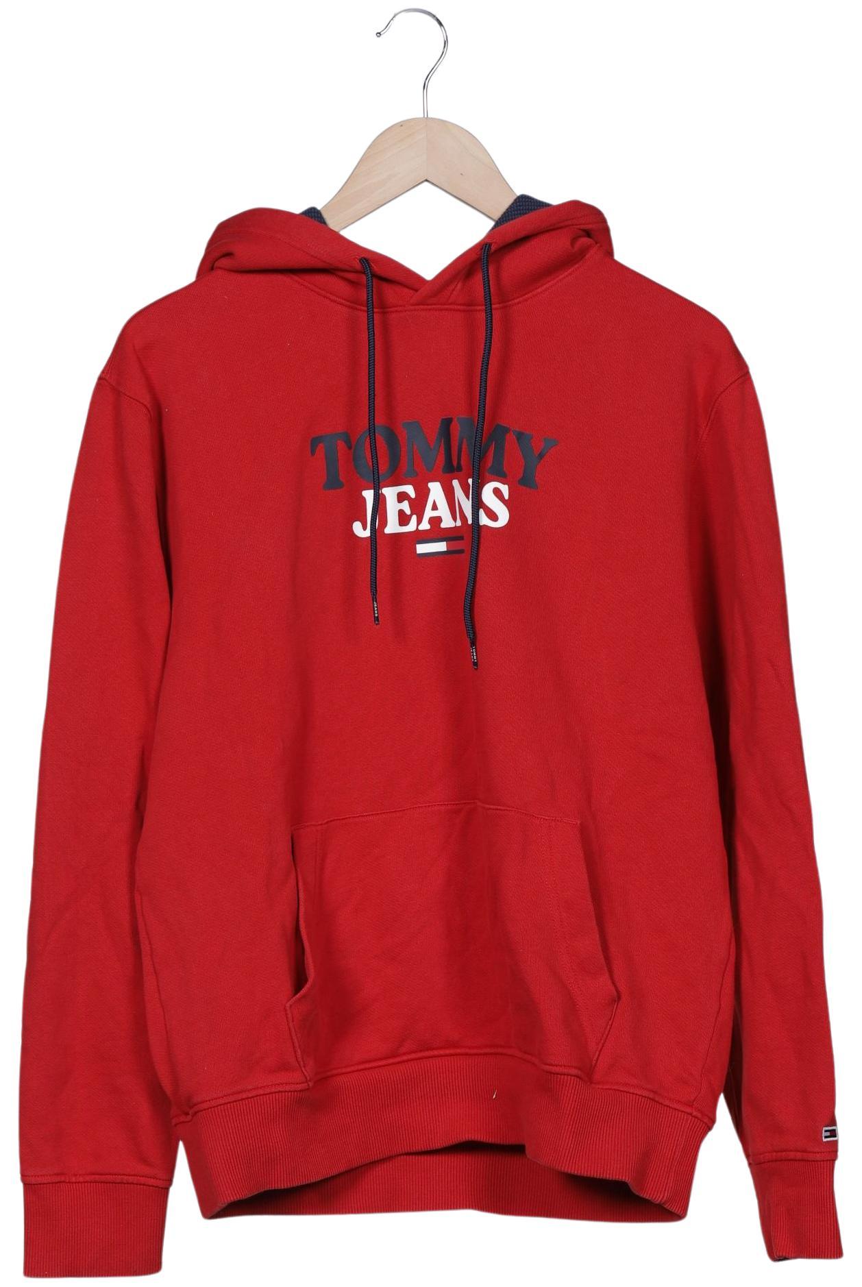 

Tommy Jeans Herren Kapuzenpullover, rot, Gr. 52