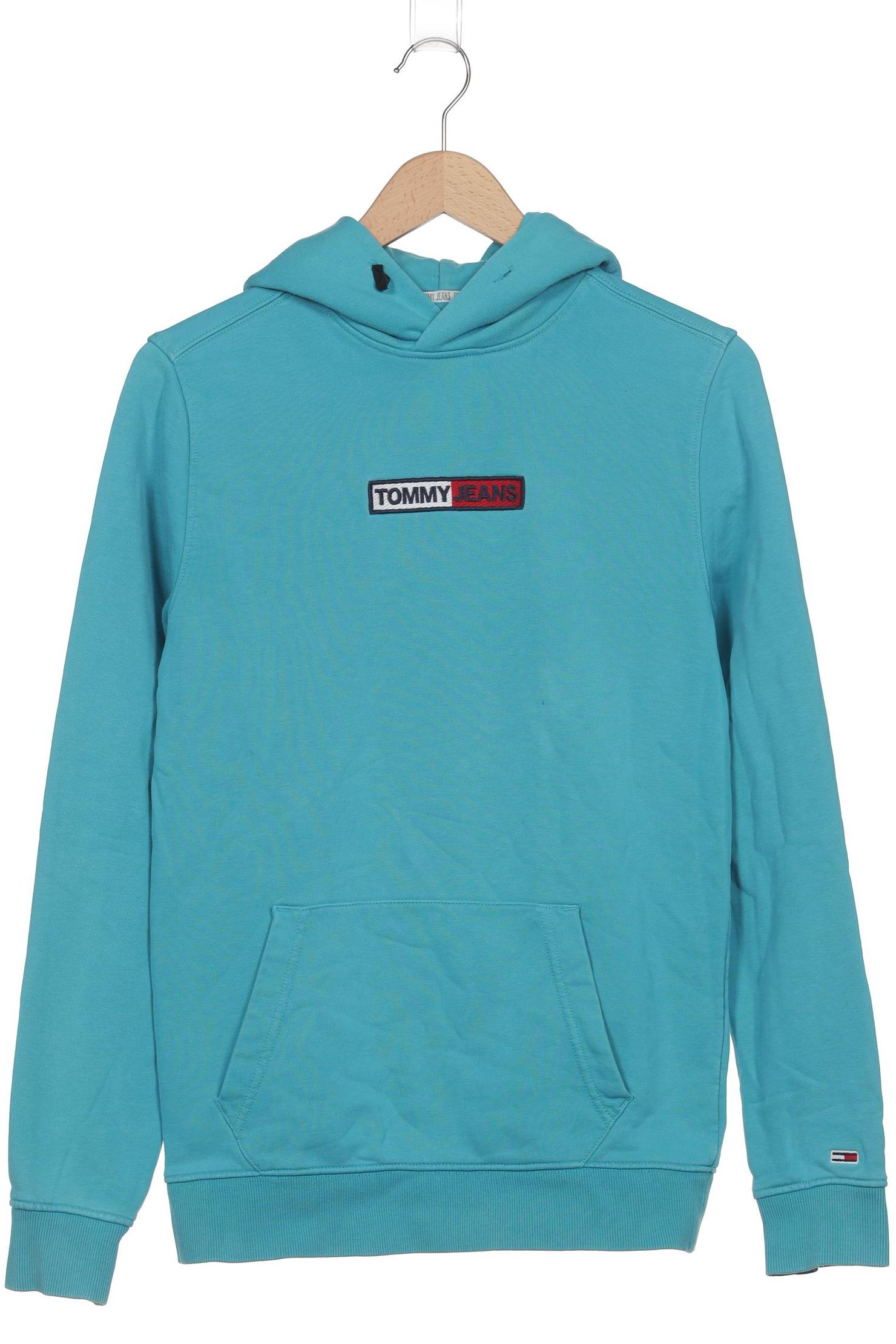 

Tommy Jeans Herren Kapuzenpullover, türkis, Gr. 46