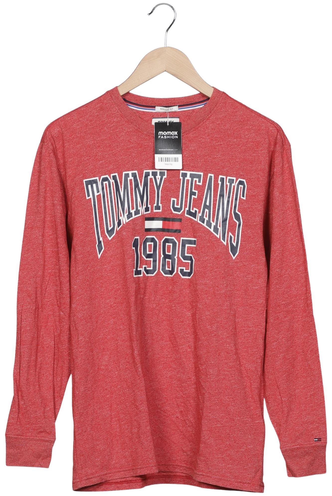 Thumbnail - Tommy Jeans Herren Langarmshirt, rot, Gr. 46