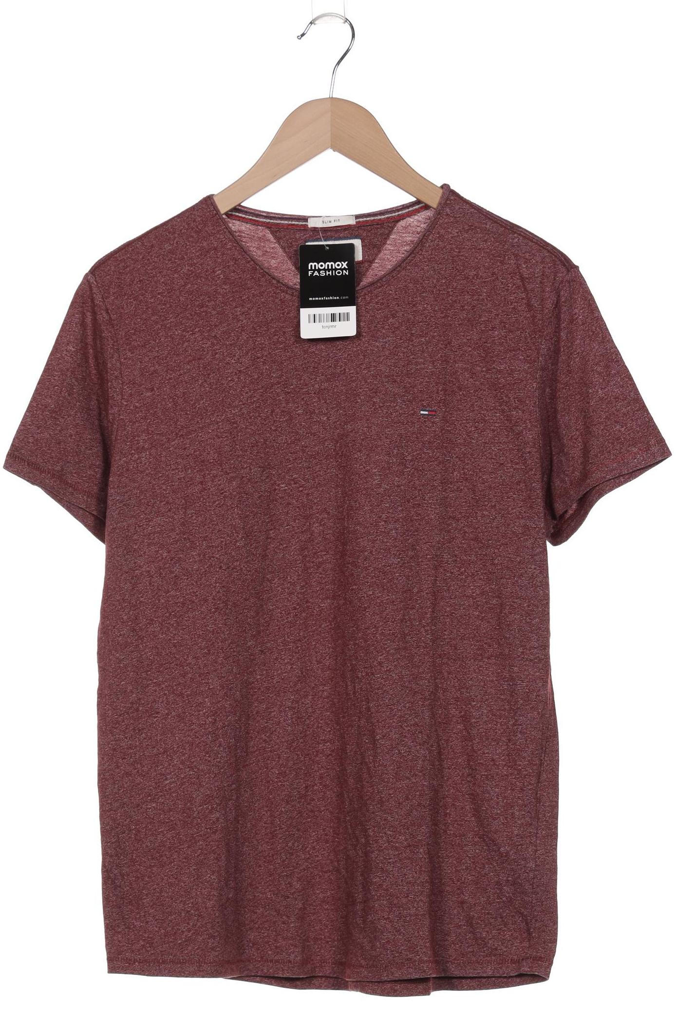 

Tommy Jeans Herren T-Shirt, bordeaux, Gr. 52