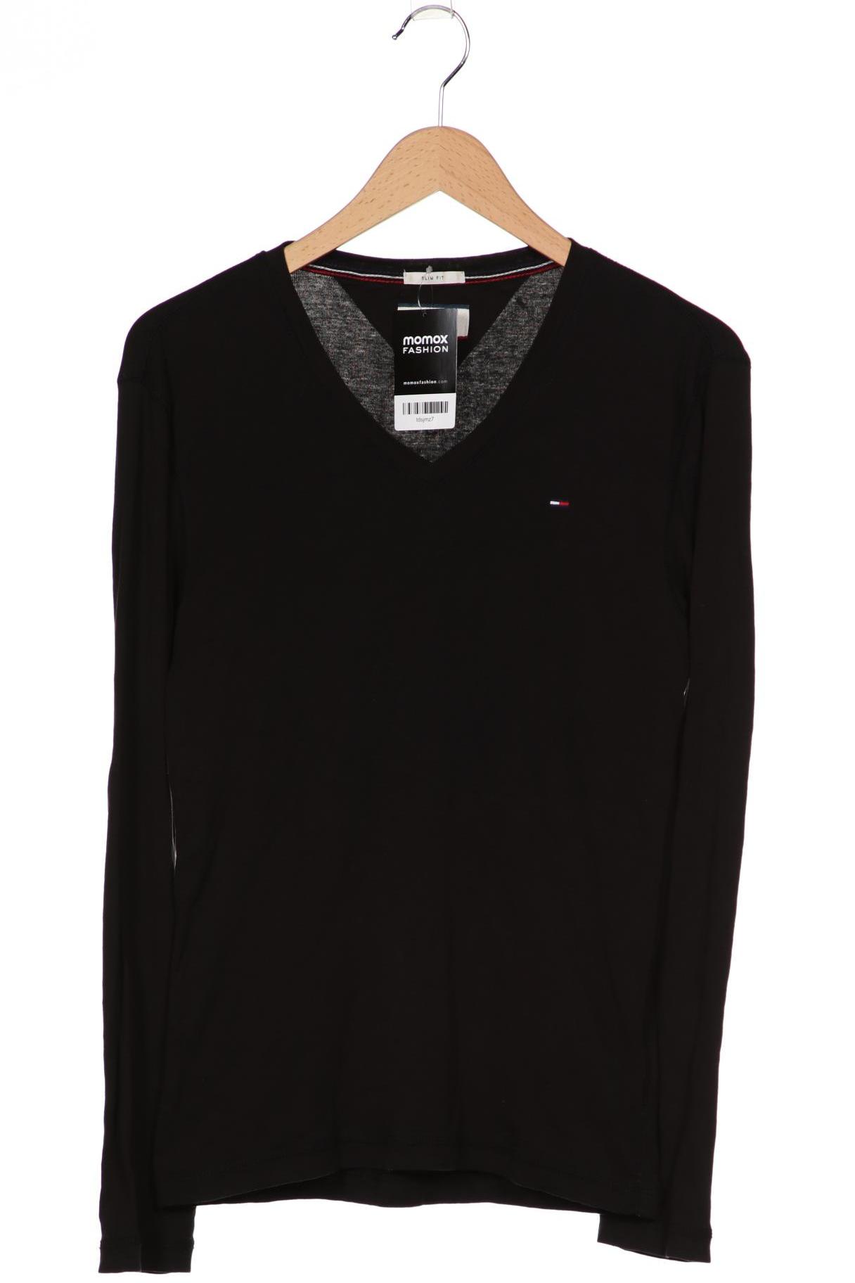 

Tommy Jeans Herren Langarmshirt, schwarz