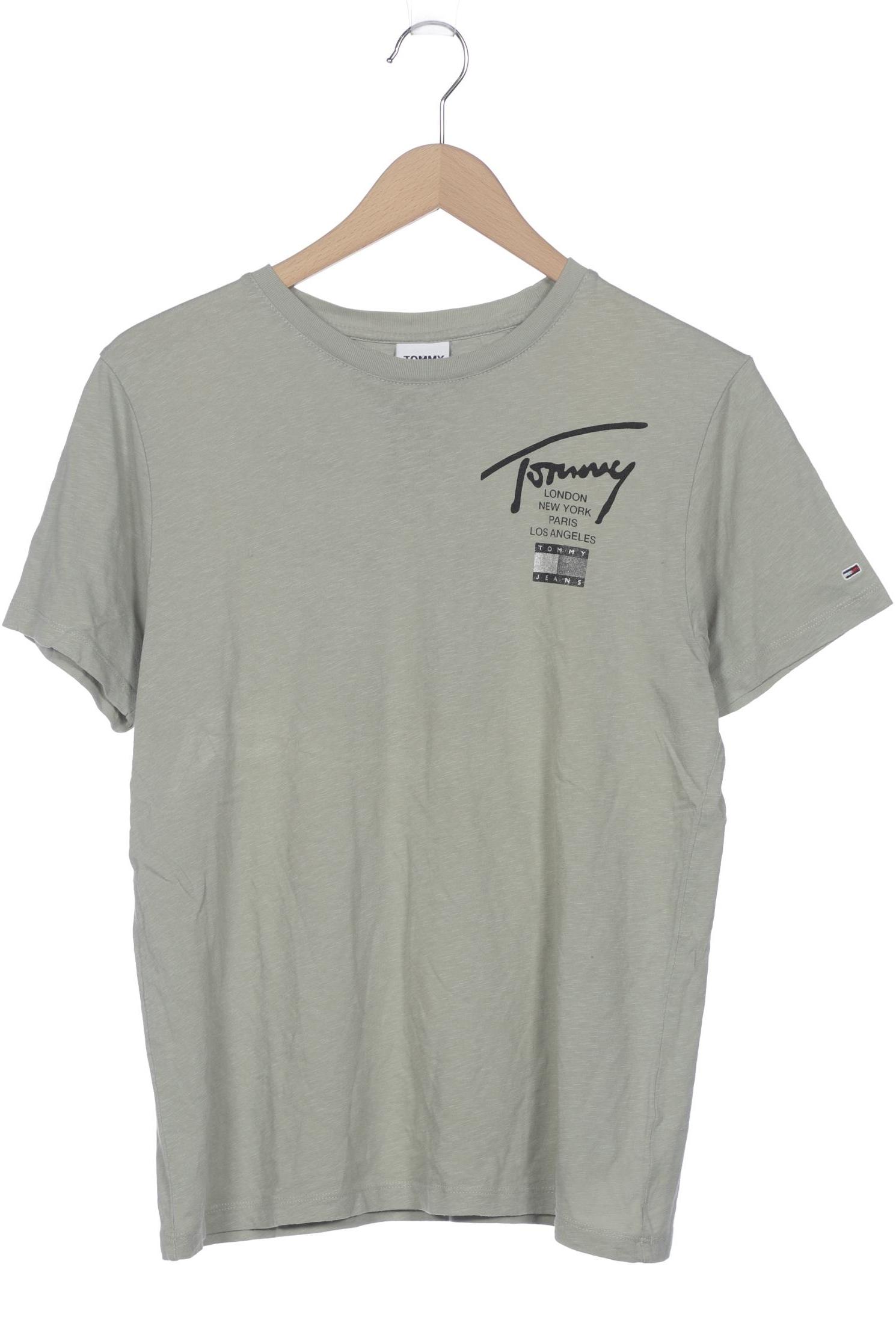 

Tommy Jeans Herren T-Shirt, grün, Gr. 46