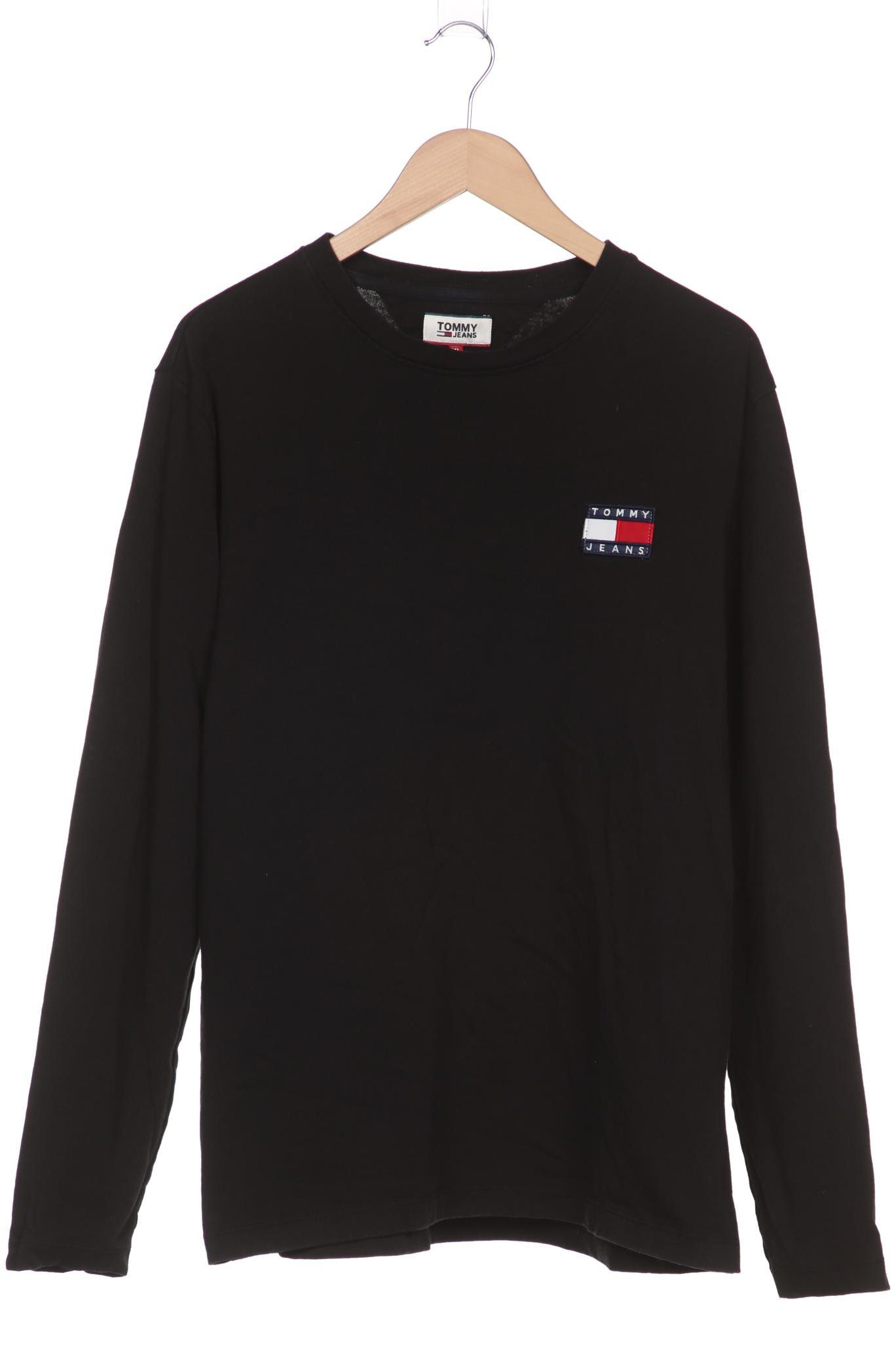 

Tommy Jeans Herren Langarmshirt, schwarz, Gr. 54